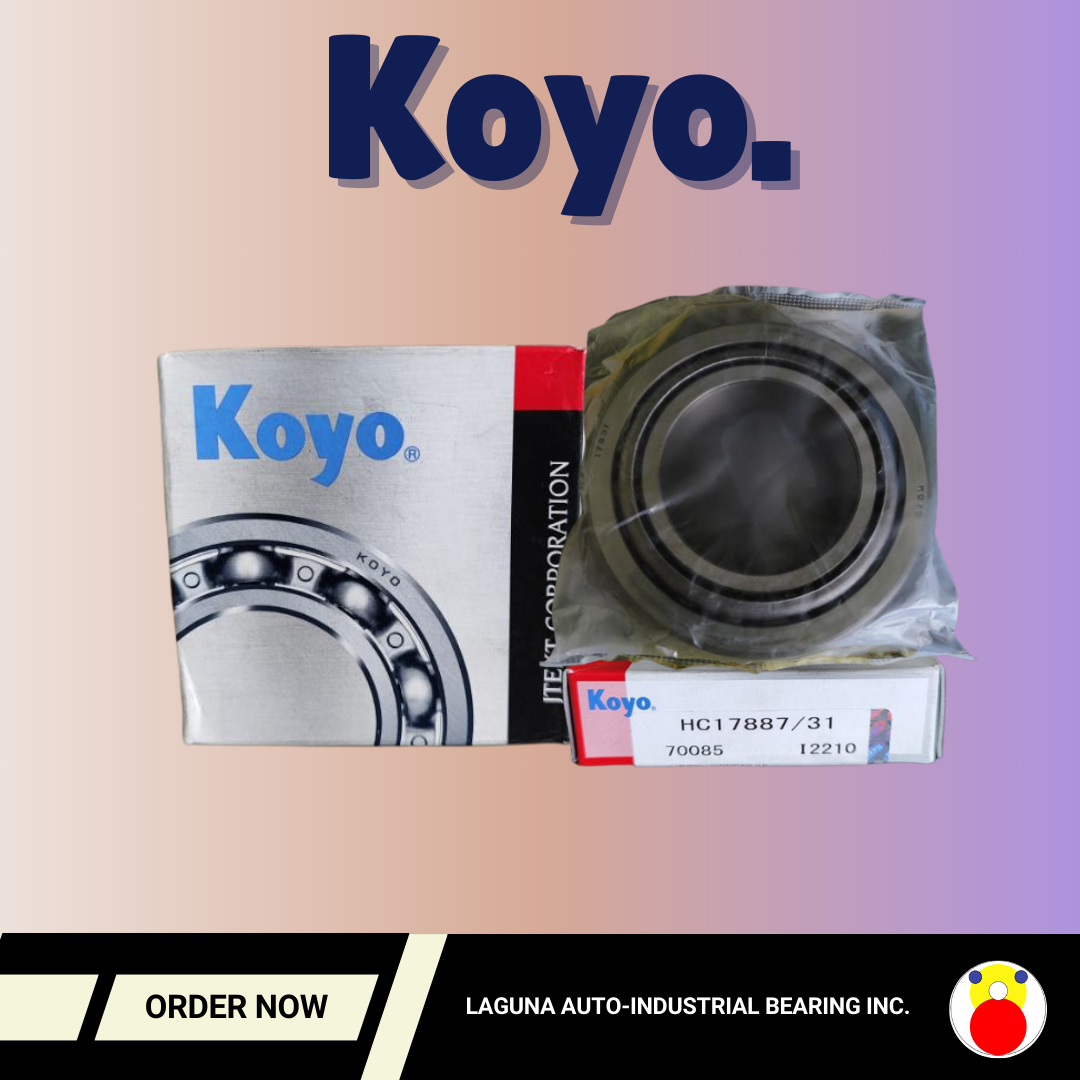 KOYO Tapered Roller Bearing HC17887 31 Lazada PH