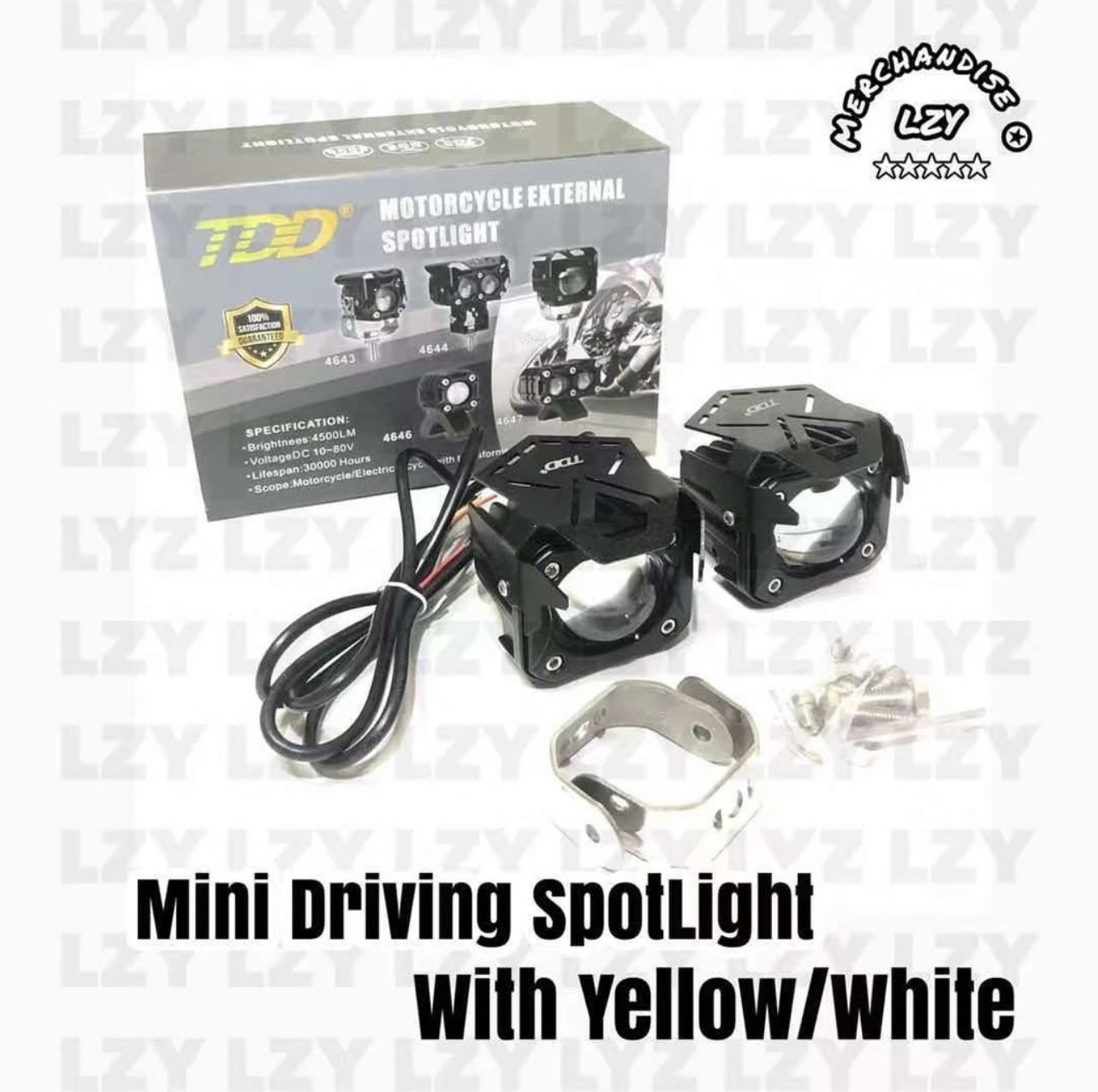 Tdd Original W Run Way Mini Driving Light Led Headlight Dual Color