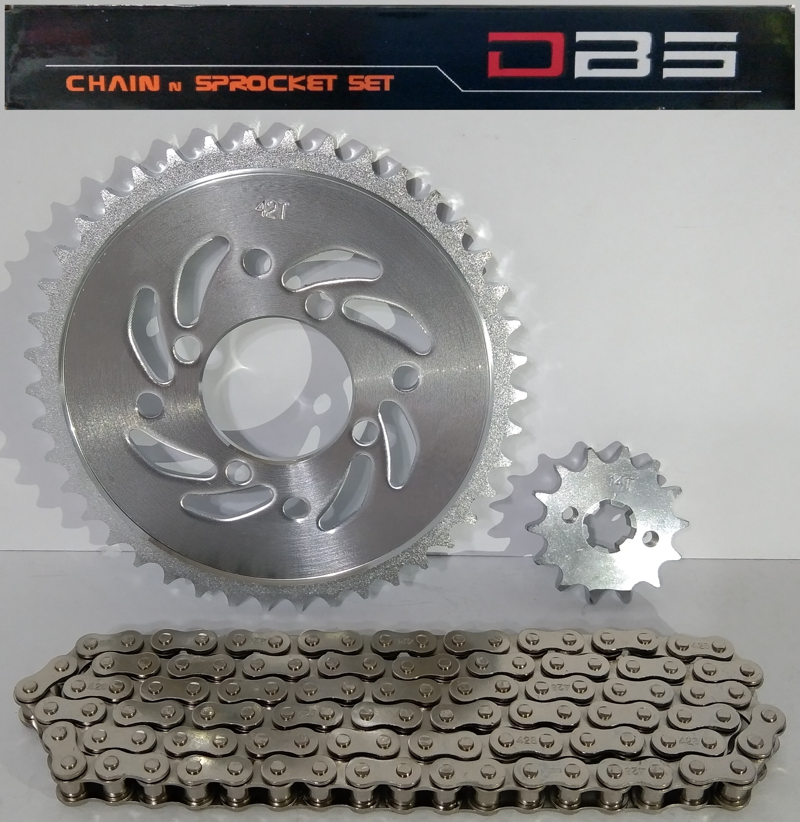 Dbs Everace Chain And Sprocket Set Xrm Smash Barako Tmx Vegaforce