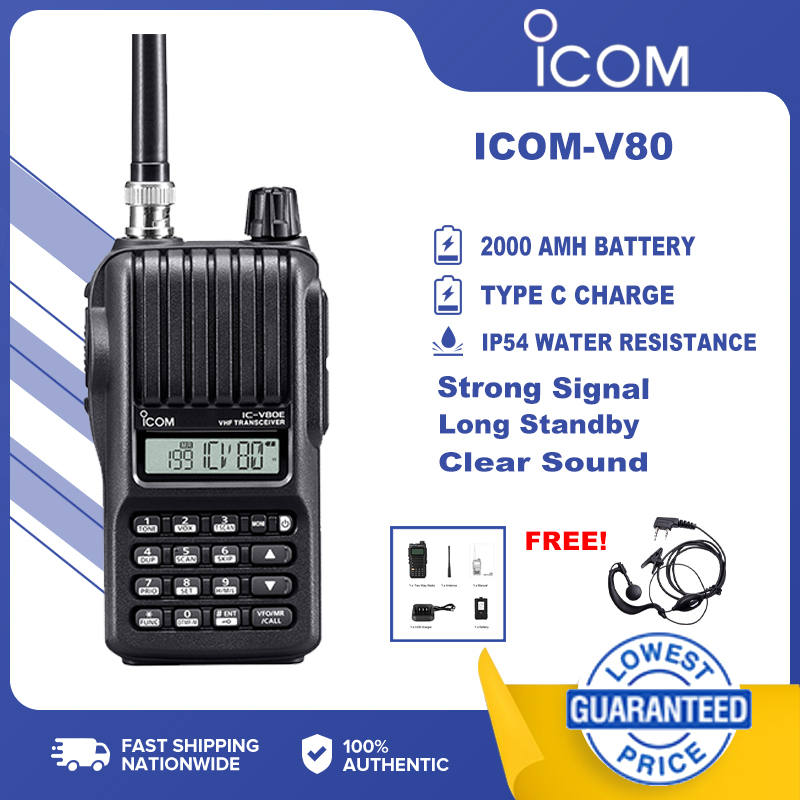 Free Headseticom V Vhf Watts Water Dust And Shock Resistant Two