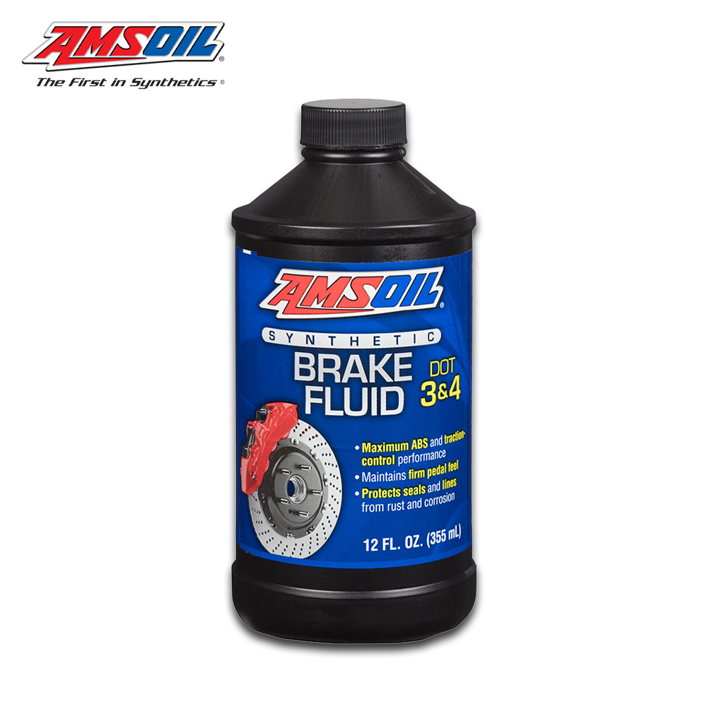 AMSOIL Fully Synthetic Brake Fluid Dot 3 4 DOMINATOR Racing Dot 4 12