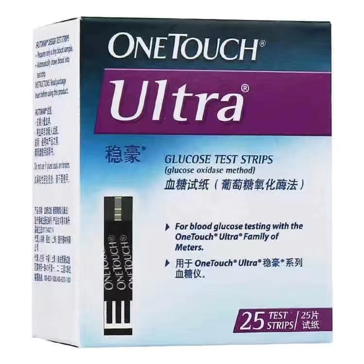 One Touch Ultra Blood Glucose Test Strips Lancets 25pcs 50pcs