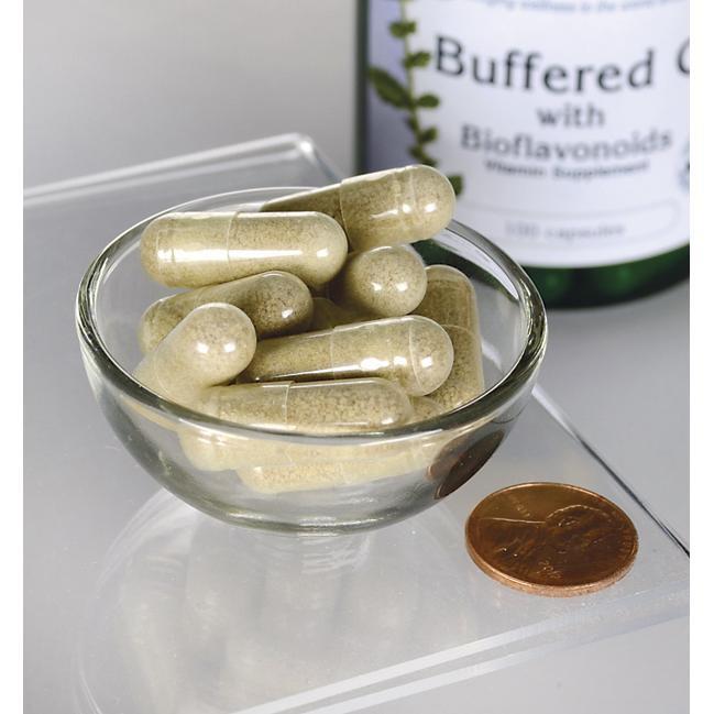 Swanson Premium Buffered Vitamin C With Bioflavonoids Capsules