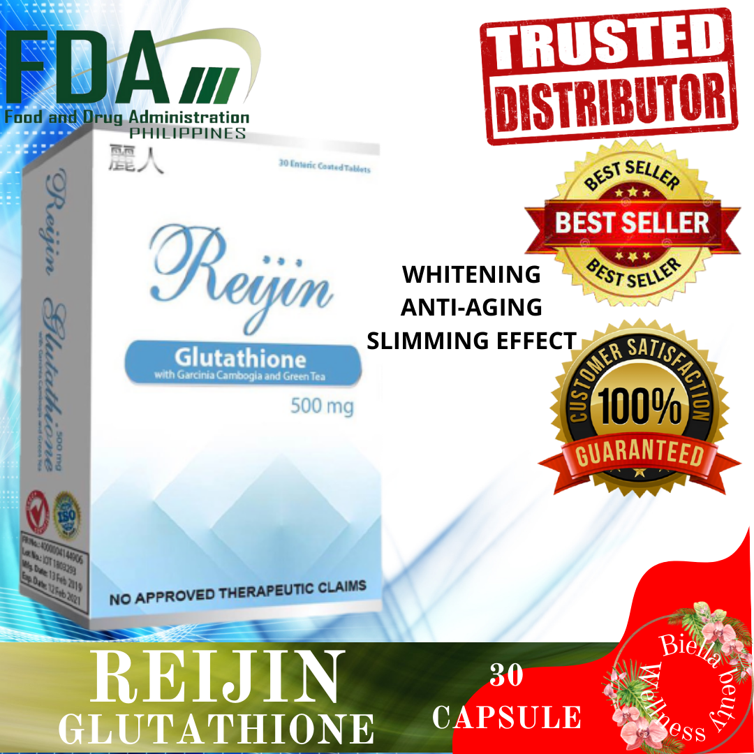 Reijin Glutathione Capsules Authentic Whitening Slimming Anti