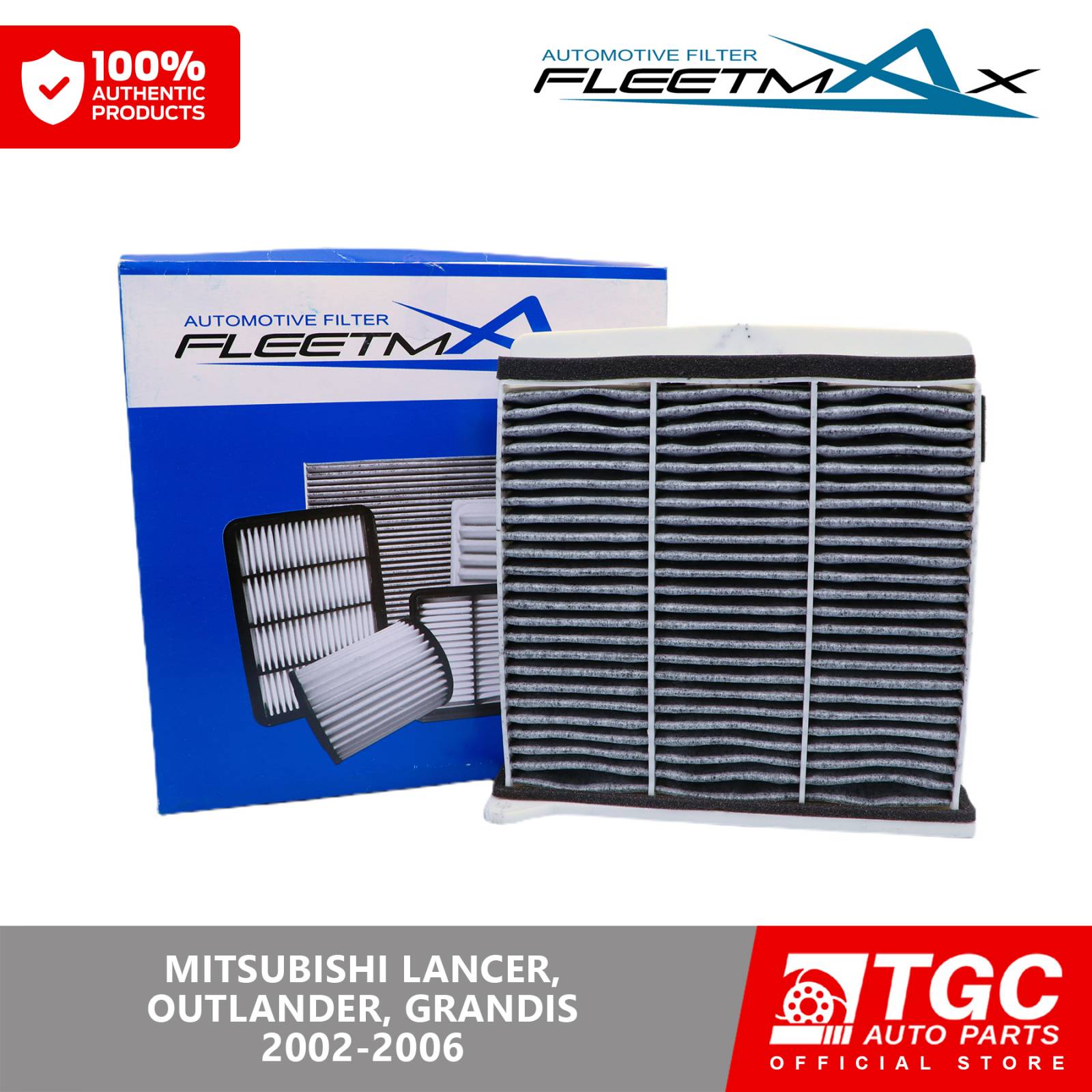 Fleetmax Cabin Filter With Charcoal For Mitsubishi Lancer Outlander