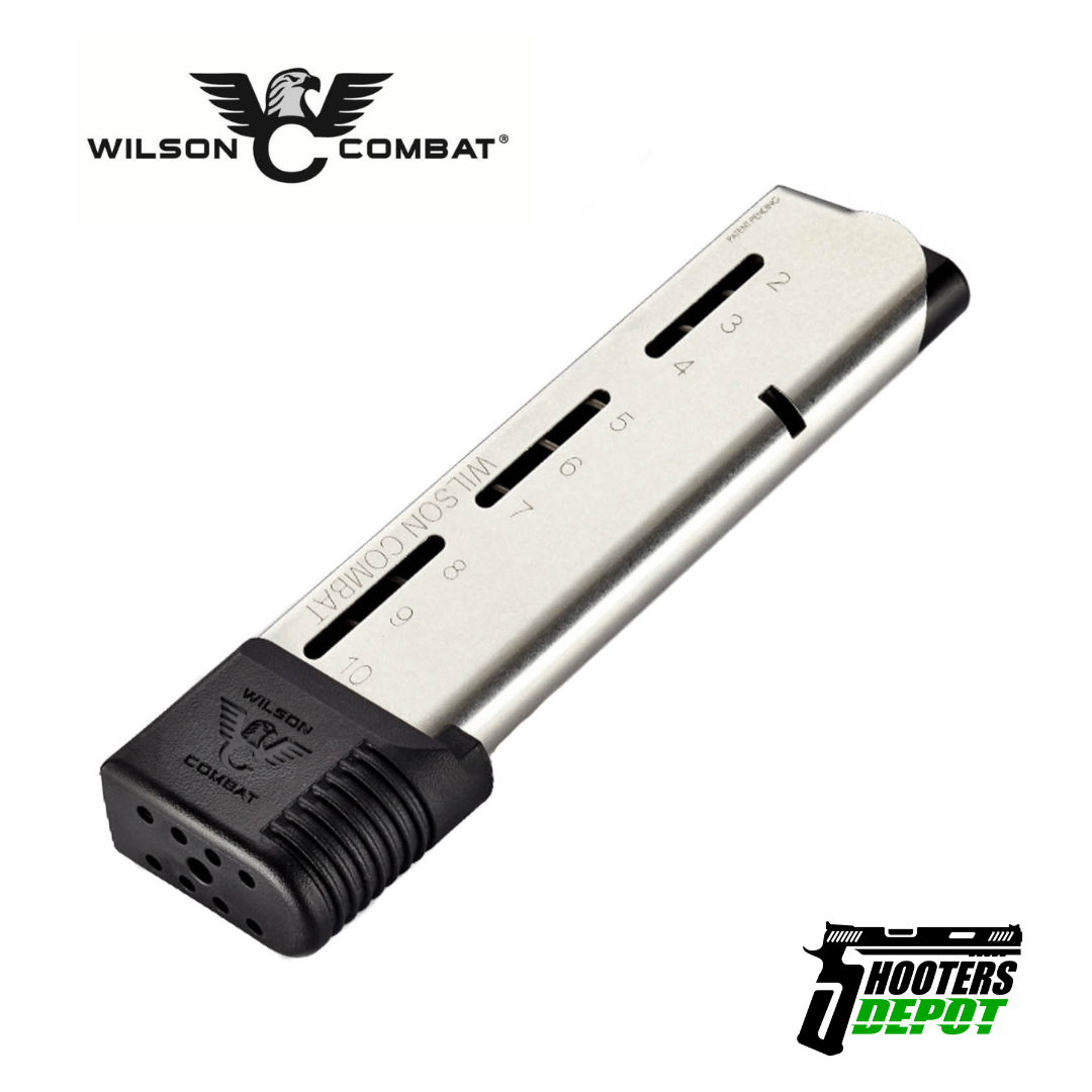 Wilson Combat 1911 Elite Tactical 45 10 Rounds WRAP AROUND BASE PAD