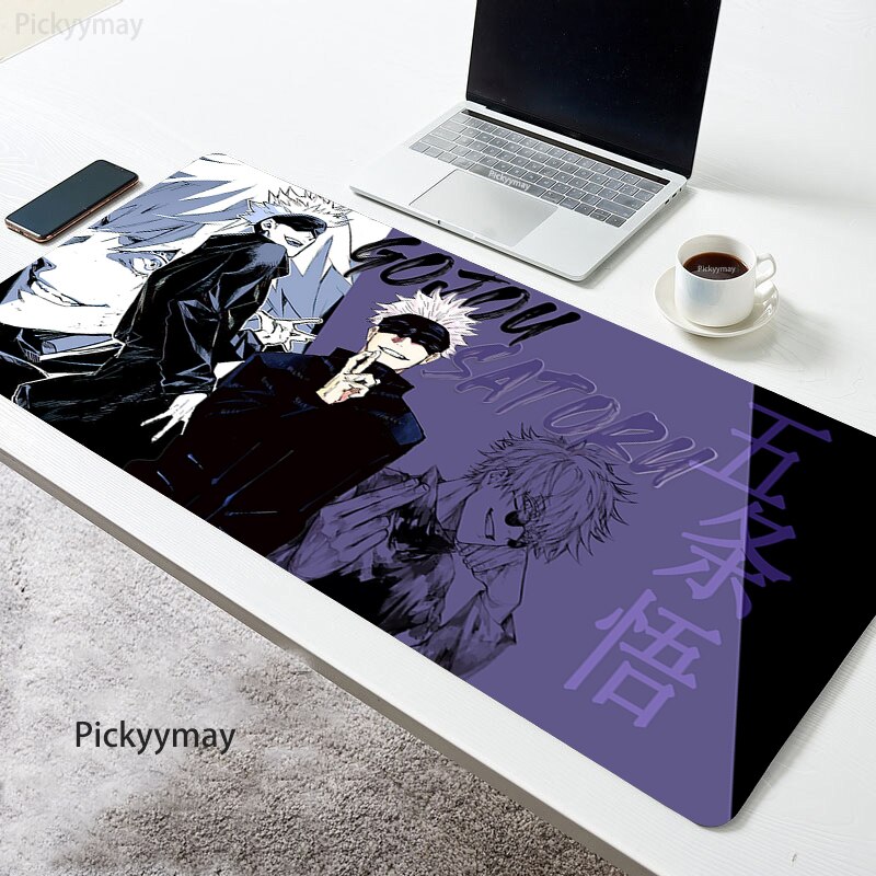 Jujutsu Kaisen Anime Mouse Pad Mause Large Mousepad Pc Accessories