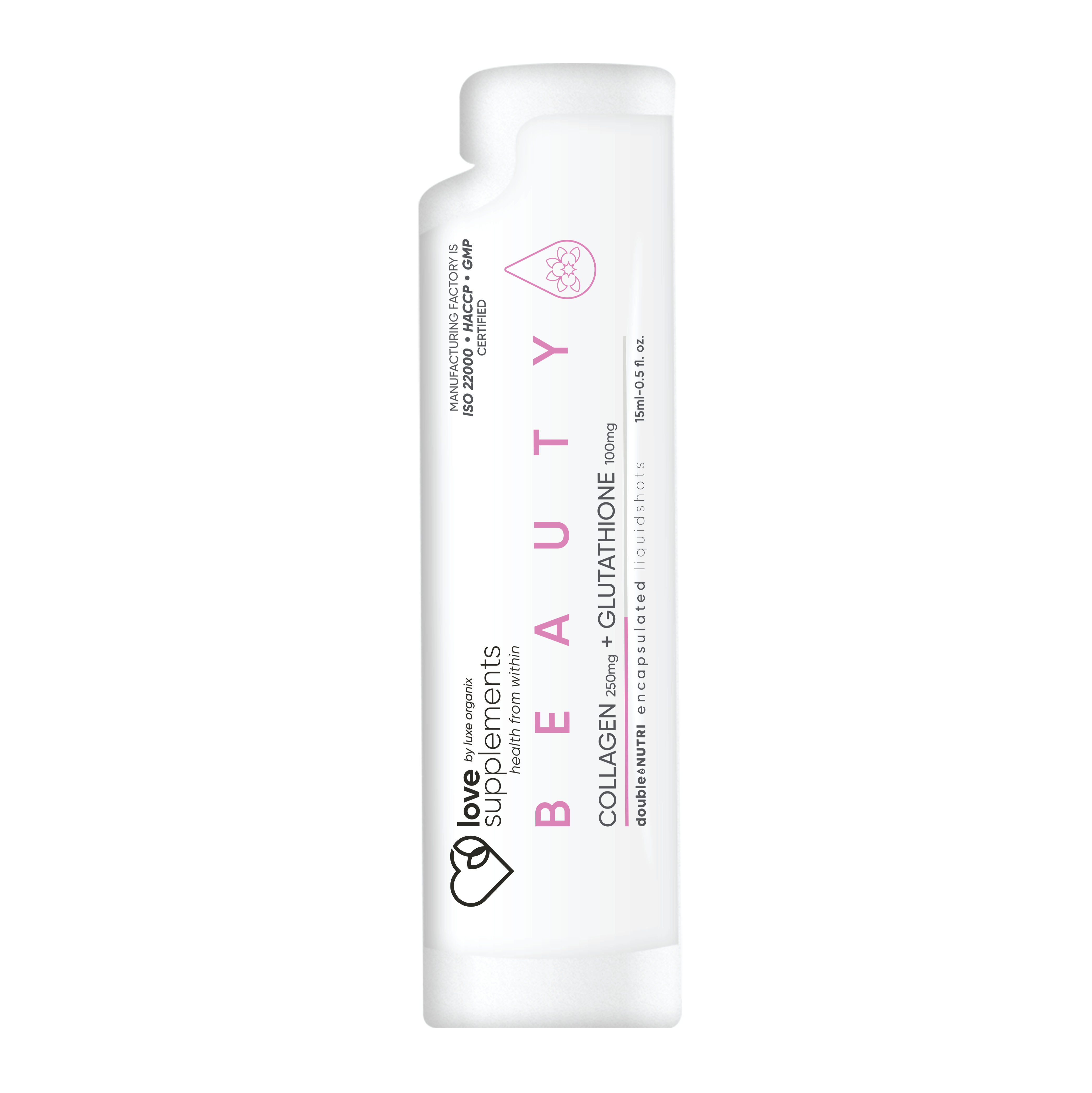 Love Supplement By Luxe Organix Beauty Collagen Glutathione