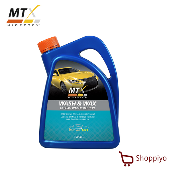 Microtex Mtx Car Wash Shampoo Wash And Wax Car Care L Lazada Ph