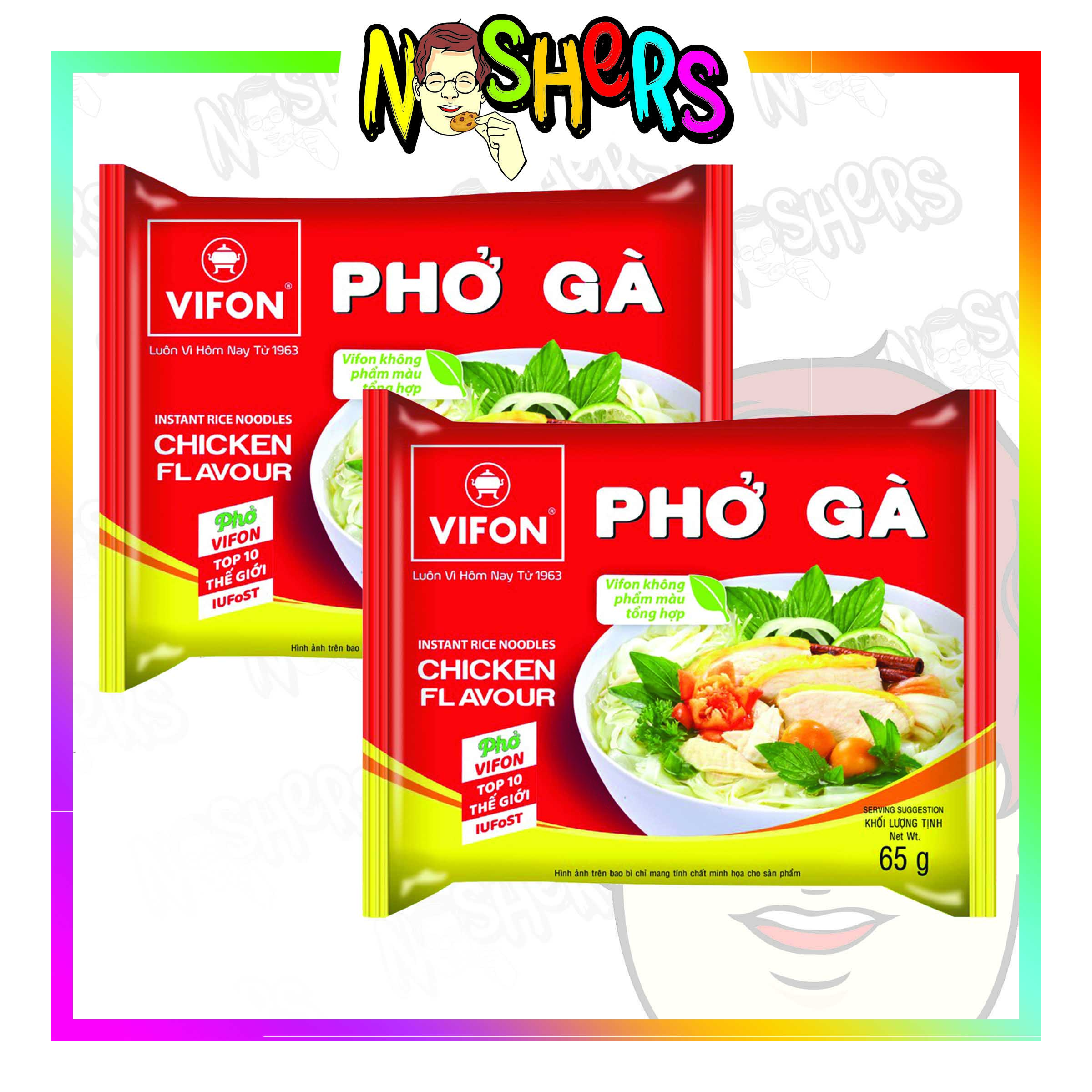 Noshers Vifon Instant Rice Noodles Chicken Flavour Noodles Soup Pho Ga