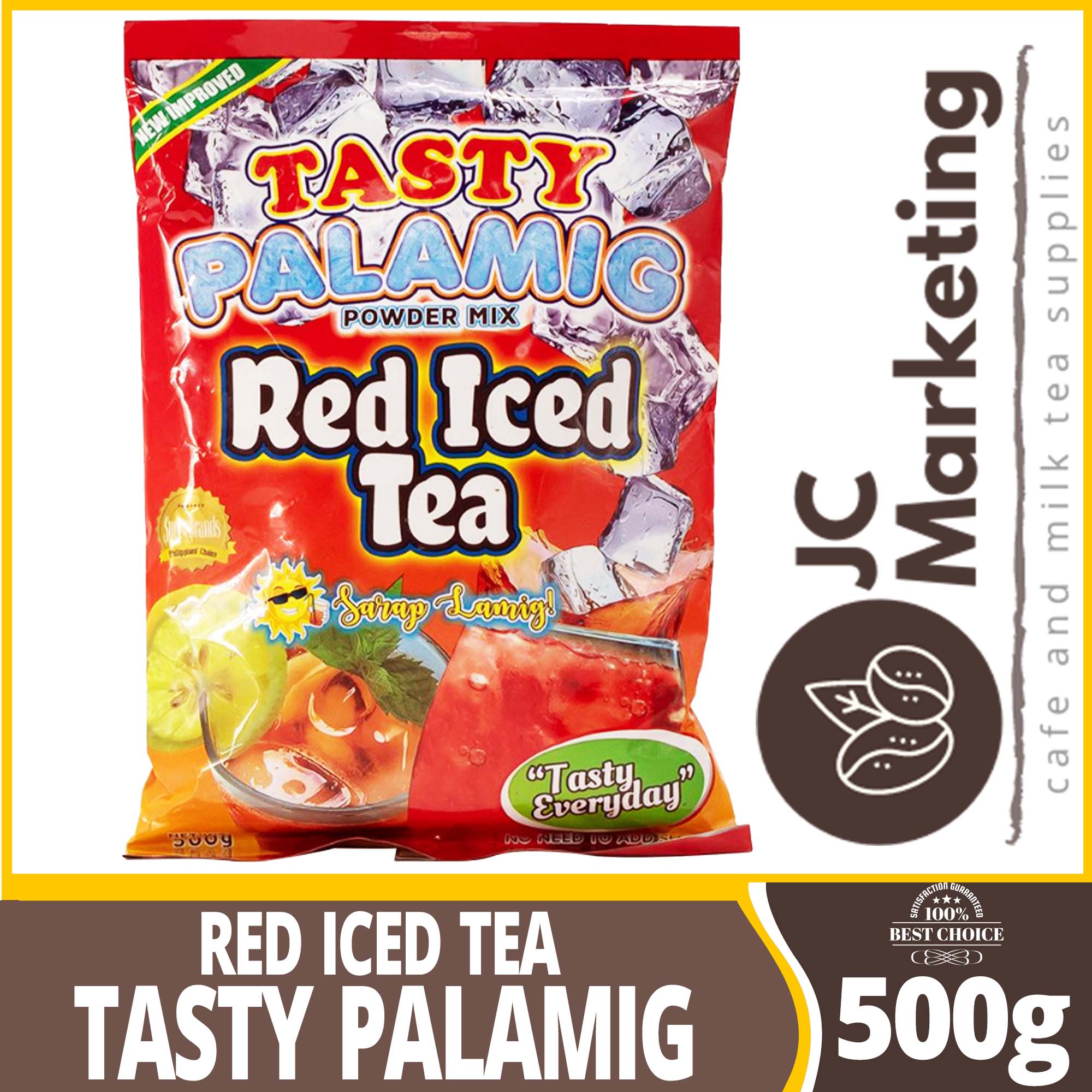 Tasty Palamig Red Iced Tea Powder Mix 500g Lazada PH