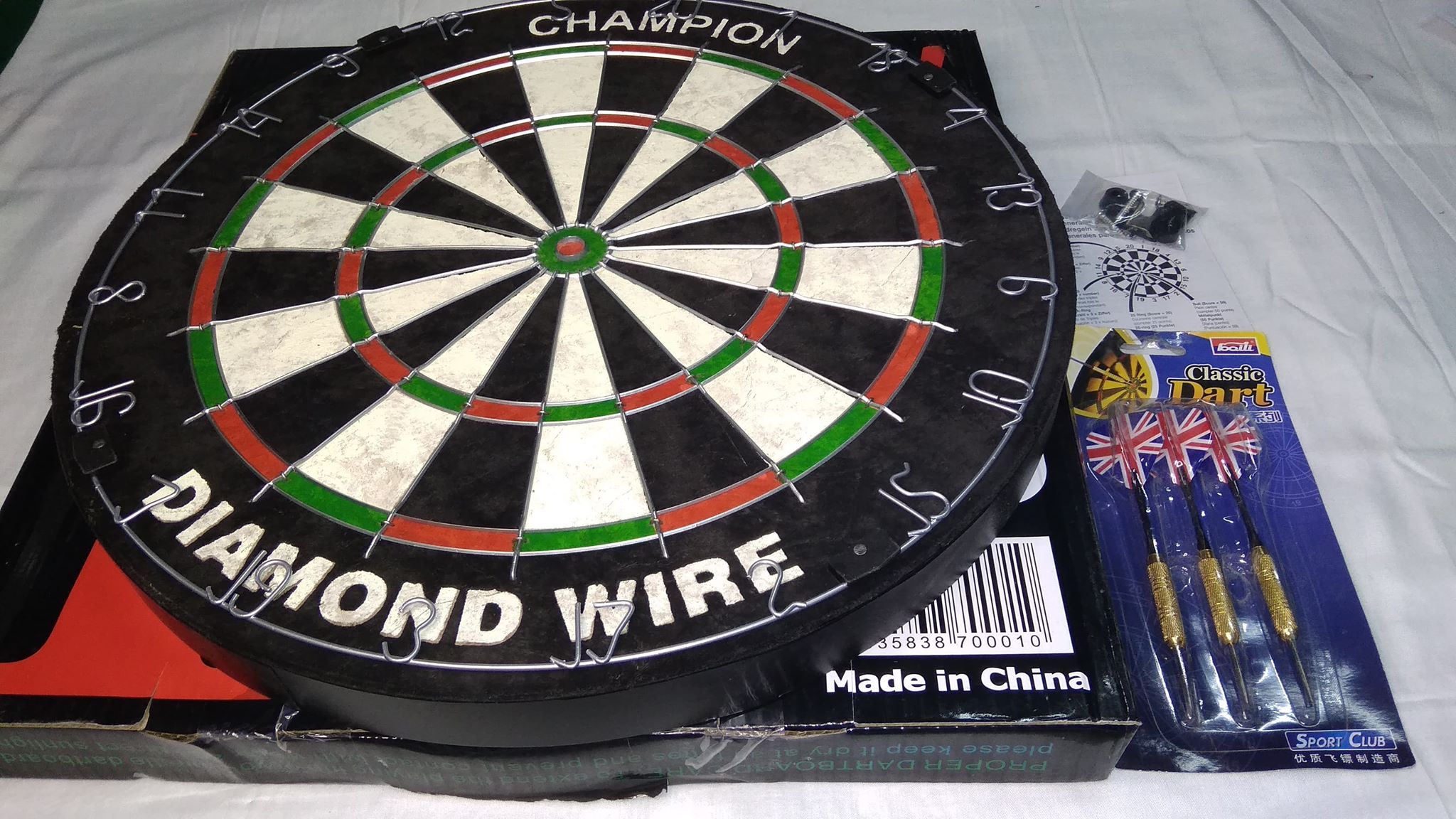 Champion Diamond Wire Dart Board 18 Lazada PH