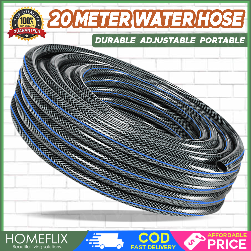 Homeflixwater Hose Pvc Pressure Washer Garden Hose Set Heavy Duty