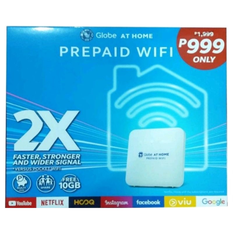 Globe At Home Prepaid Wifi With Free Gb Load Lazada Ph