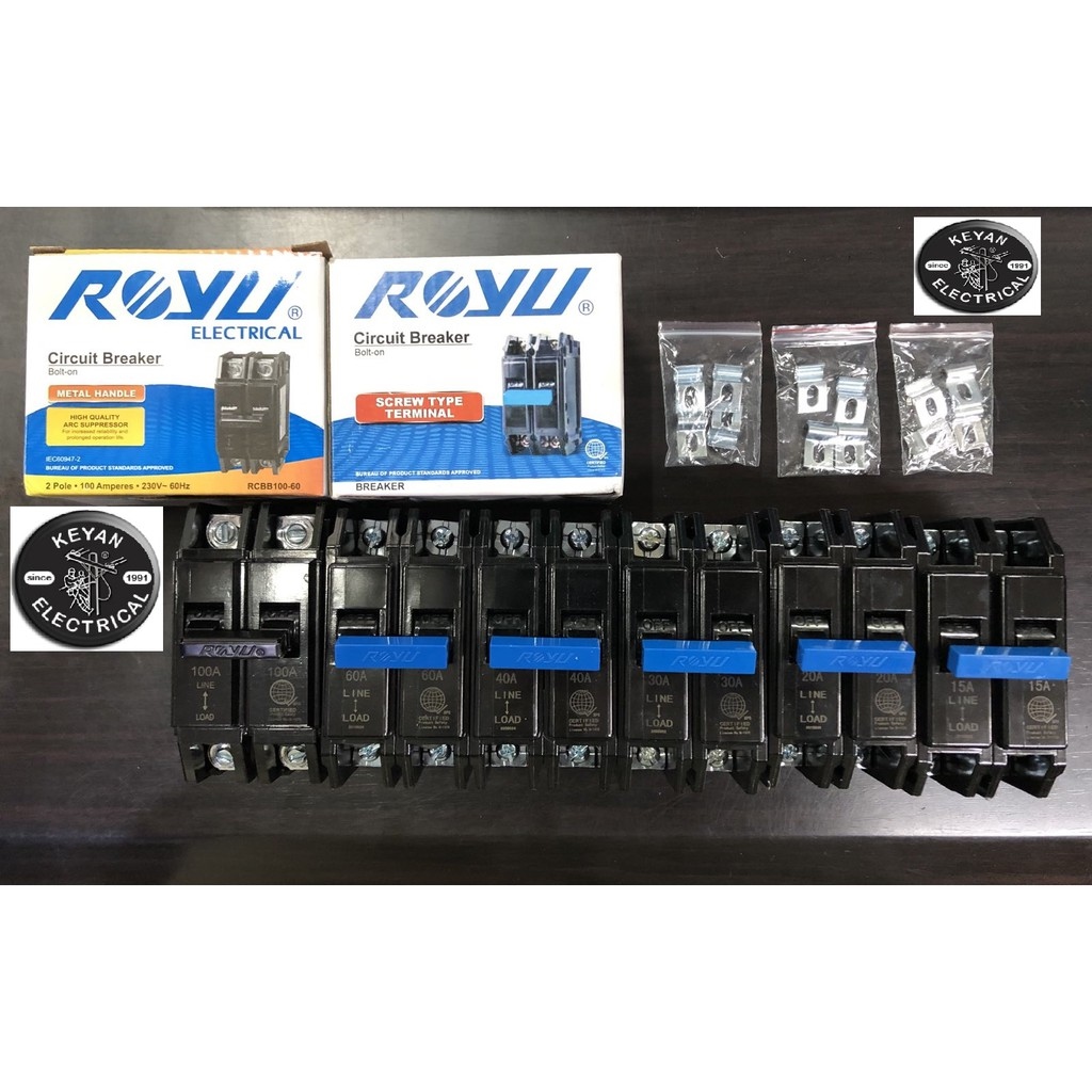 Royu Circuit Breaker Plug In Bolt On Pole A A A A A A