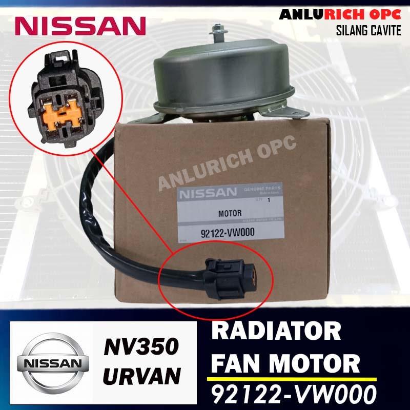 Nissan Radiator Fan Motor For Nissan Nv Urvan Pn Vw