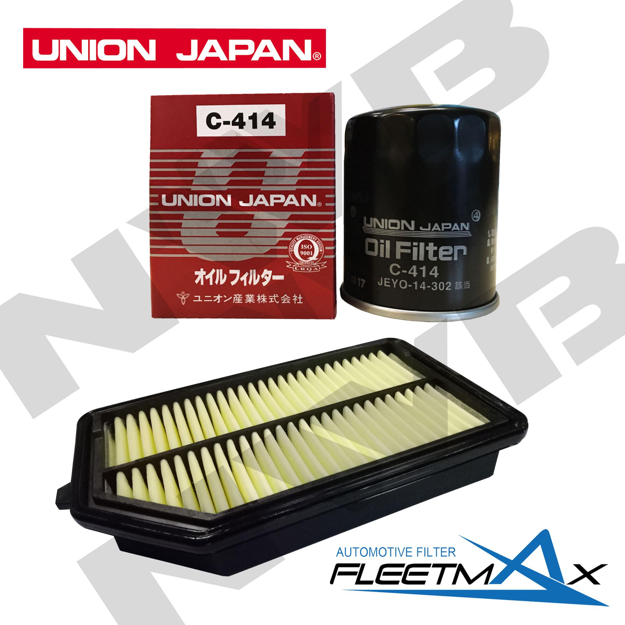 Special Combo Fleetmax Air Filter And Union Oil Filter For Honda City