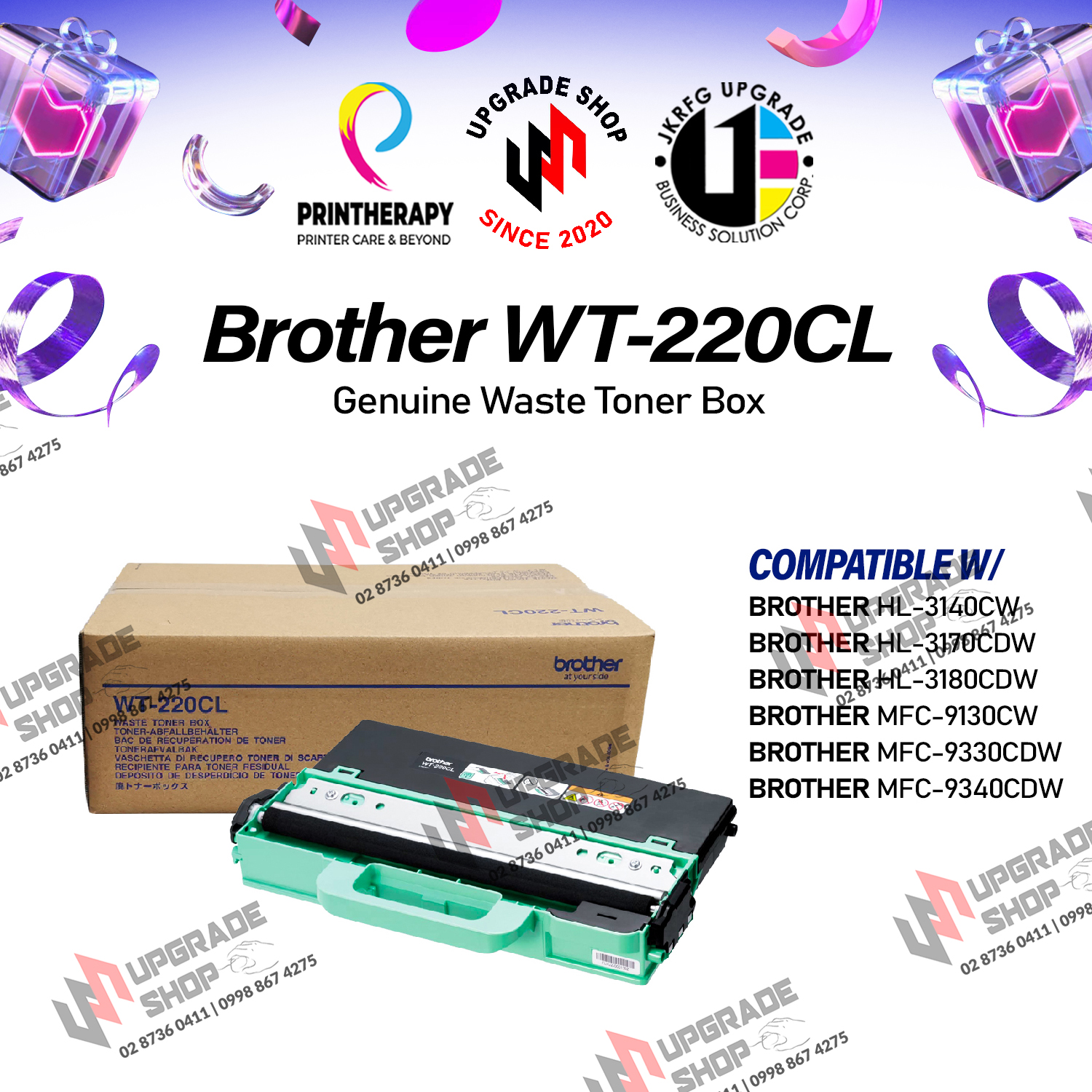 Brother Genuine Waste Toner Pack Wt Cl Lazada Ph