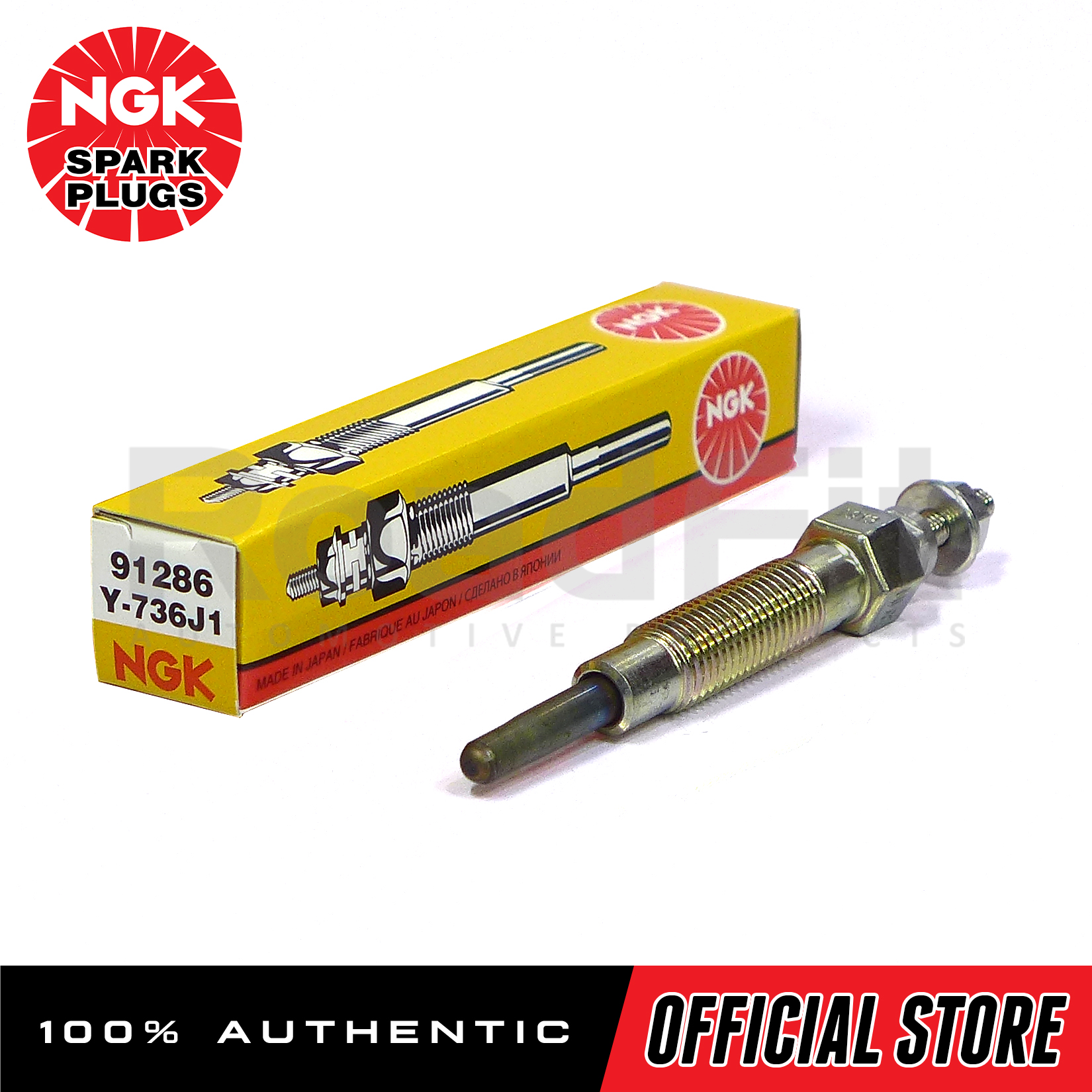 Roadfit Ngk Original Glow Plug Y J For Mitsubishi Pajero Montero