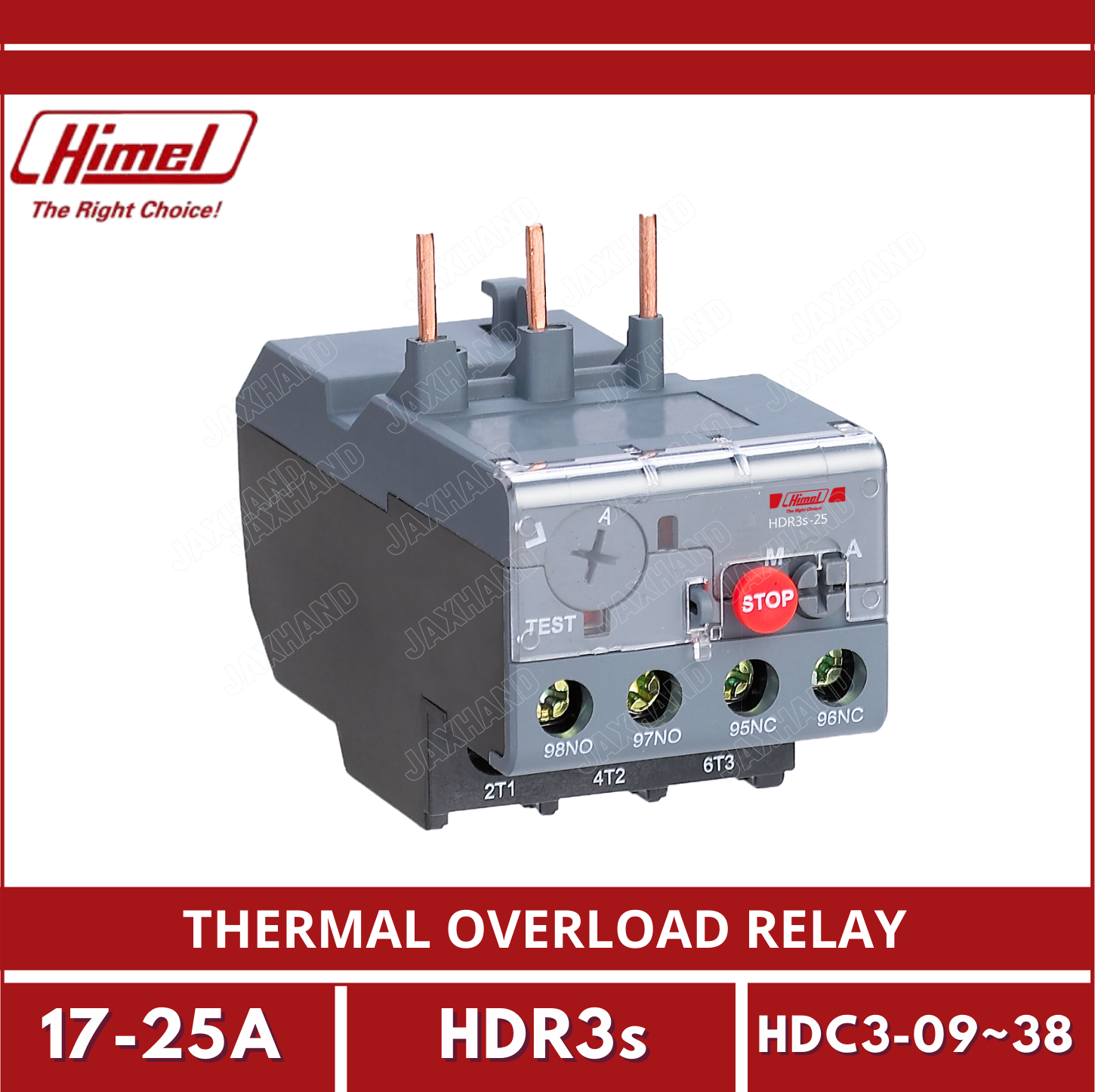 Thermal Overload Relay 17 25A HDR3s Series Lazada PH