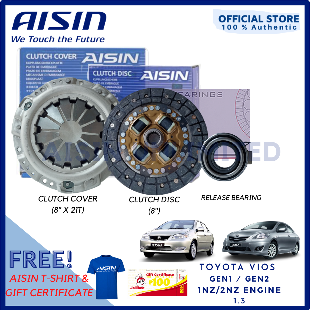 Aisin Clutch Kit Clutch Disc Clutch Cover Release Bearing For