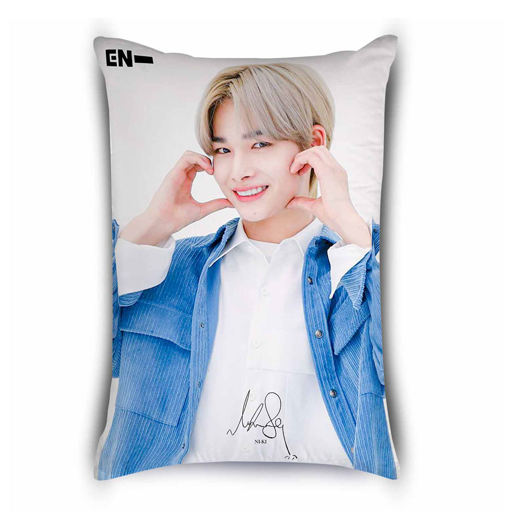 Otaku Shoppu Enhypen Ni Ki Merch Pillow Size 9 X 12 Inches