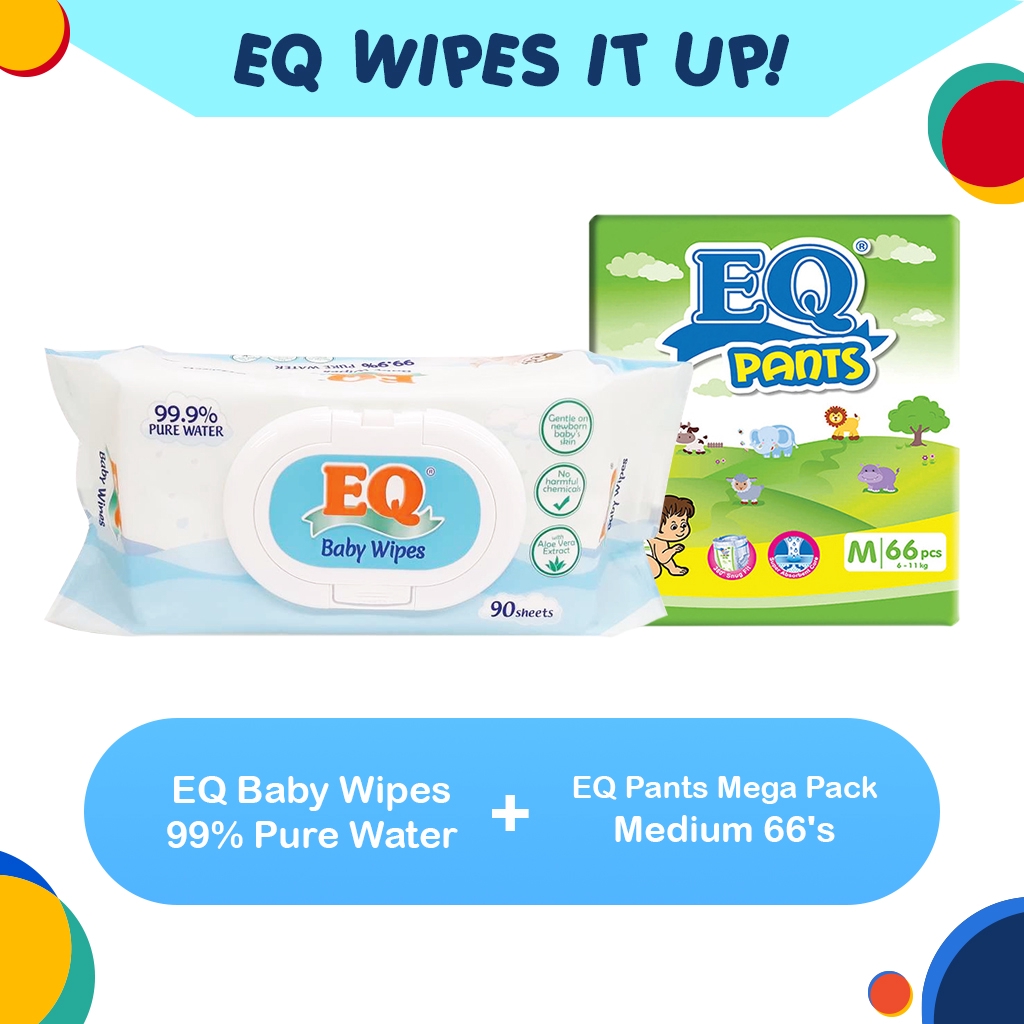 L 9 Mom S Club Exclusive 10 Off On EQ Wipes Pure Water X EQ Pants