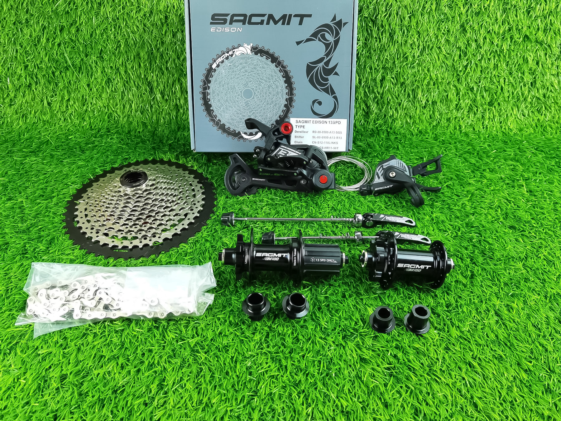 Sagmit Edison S S S S Upgrade Kit Shifter Rear Derailleur