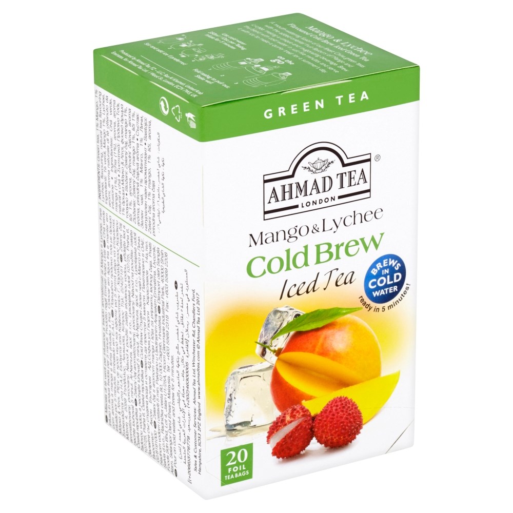 Buy Get Ahmad Tea Cold Brew Mango Lychee Teabags Lazada Ph