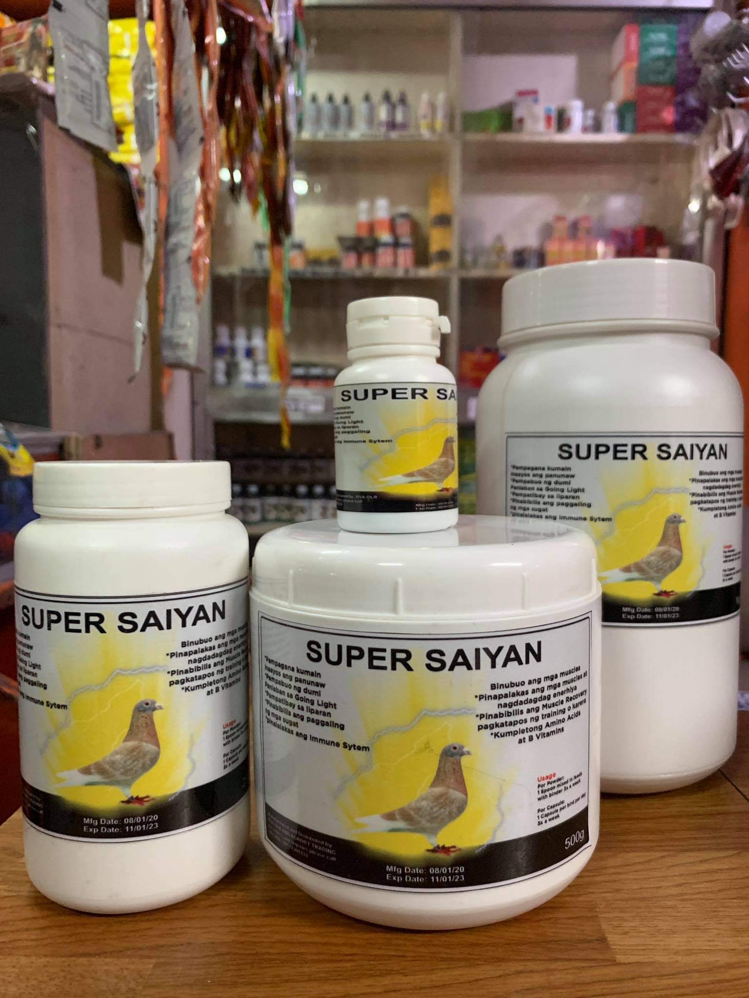 Super Saiyan Powder Pigeon Supplement G Lazada Ph