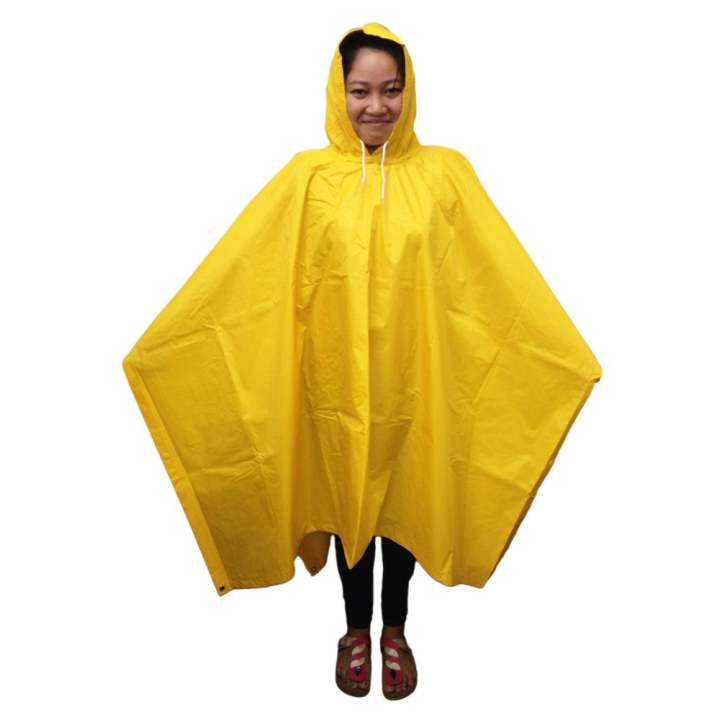 meisons best quality rain coat poncho type (yellow)