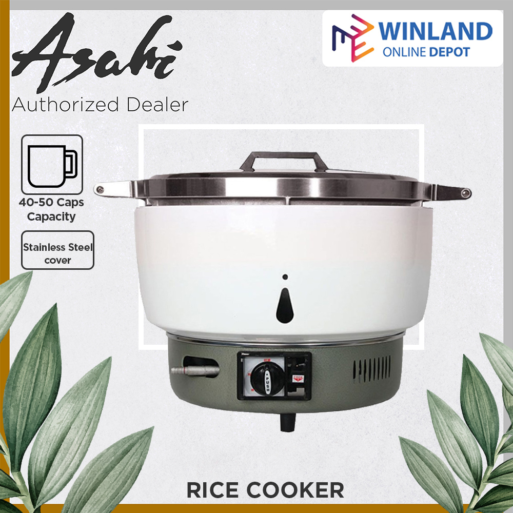 Asahi by Winland LPG Rice Cooker 40-50cups 7kg RC-500 | Lazada PH