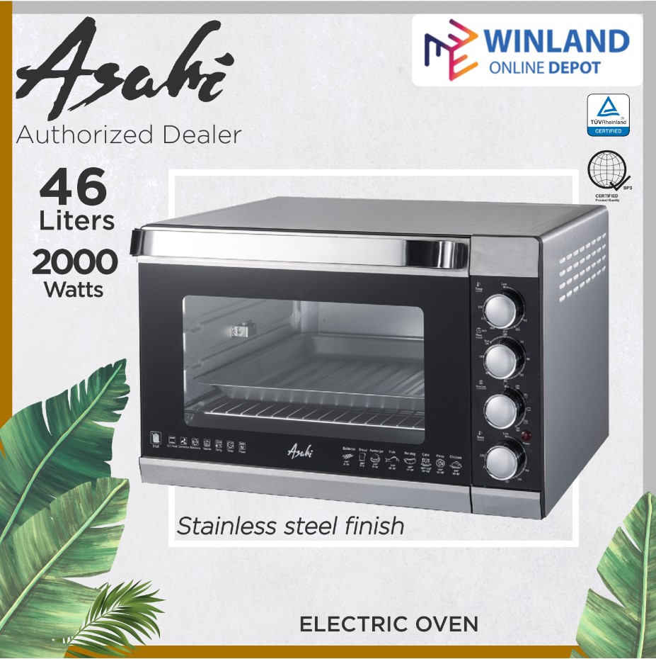 ASAHI by Winland Electric Convection Oven 46L Baking Oven Electric Oven