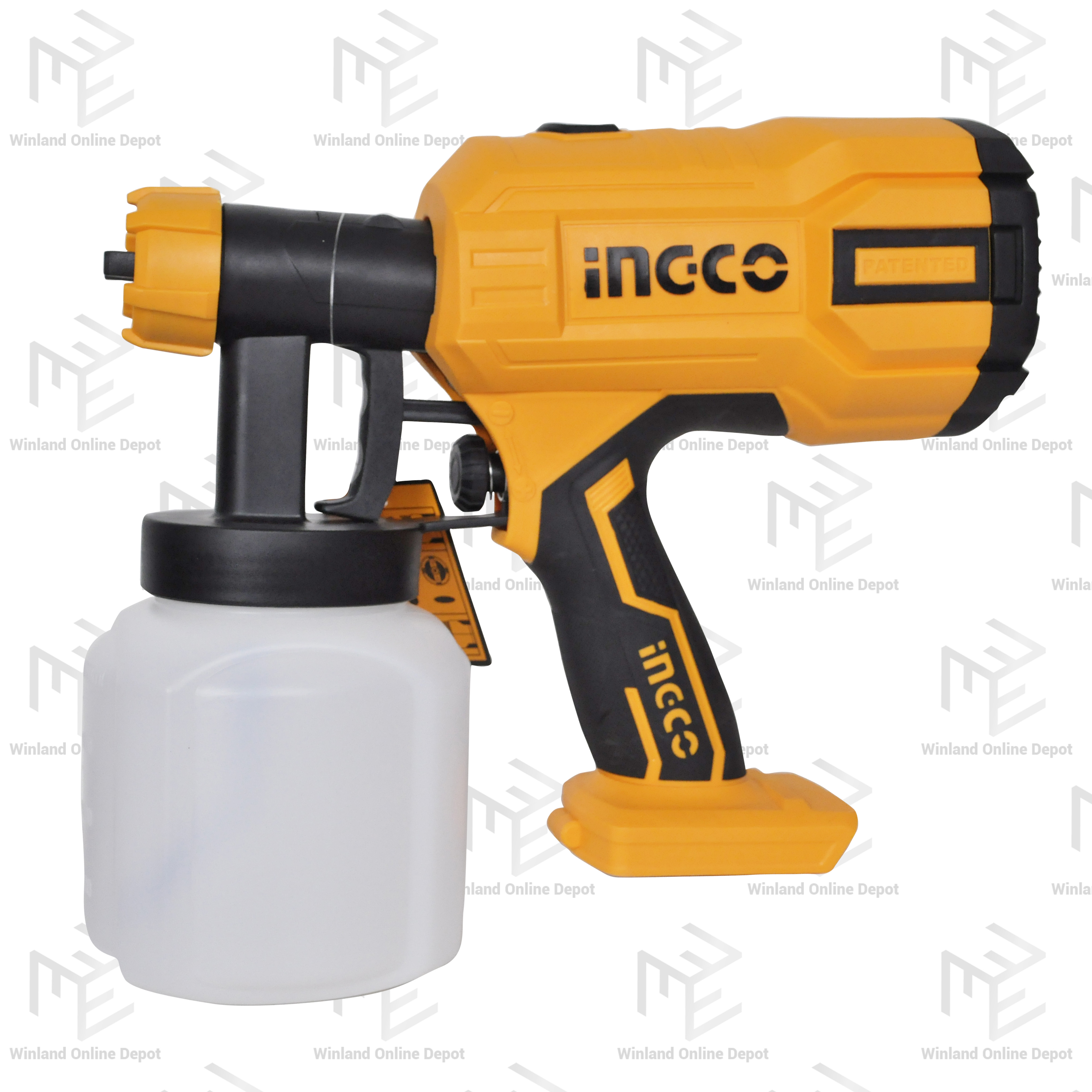 INGCO by Winland 20V LithiumIon Cordless Spray Paint Gun CSGLI2001