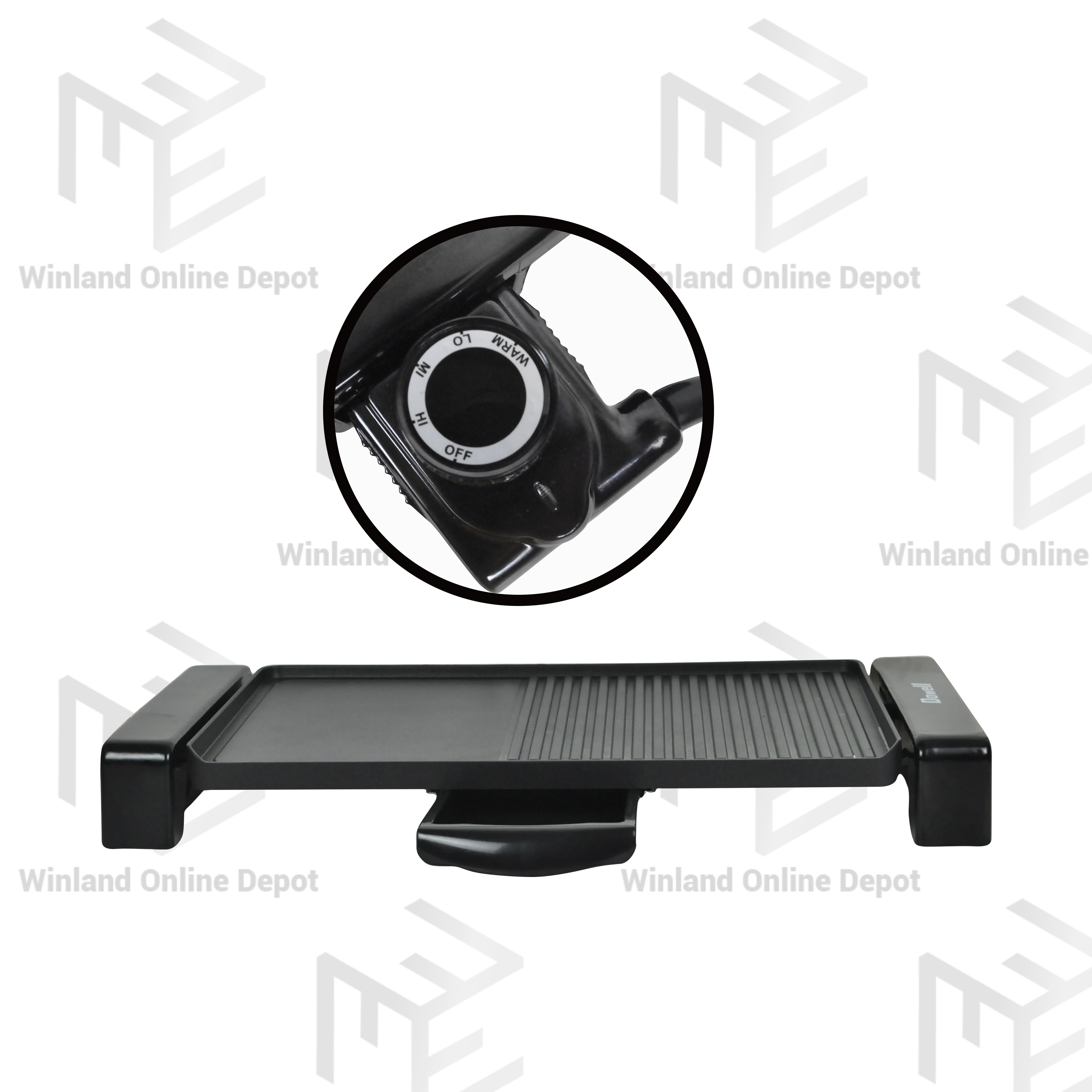 DOWELL by Winland NonStick Electric Indoor Griller Samgyupsal BBQ