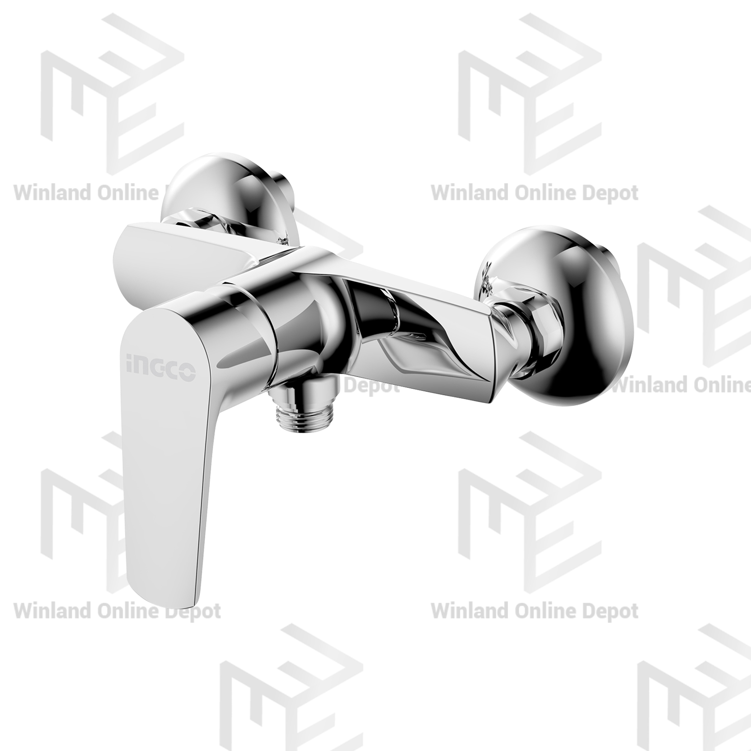 Ingco by Winland Single Lever Shower Faucet Mixer HOT / COLD HSLBM41201 ...