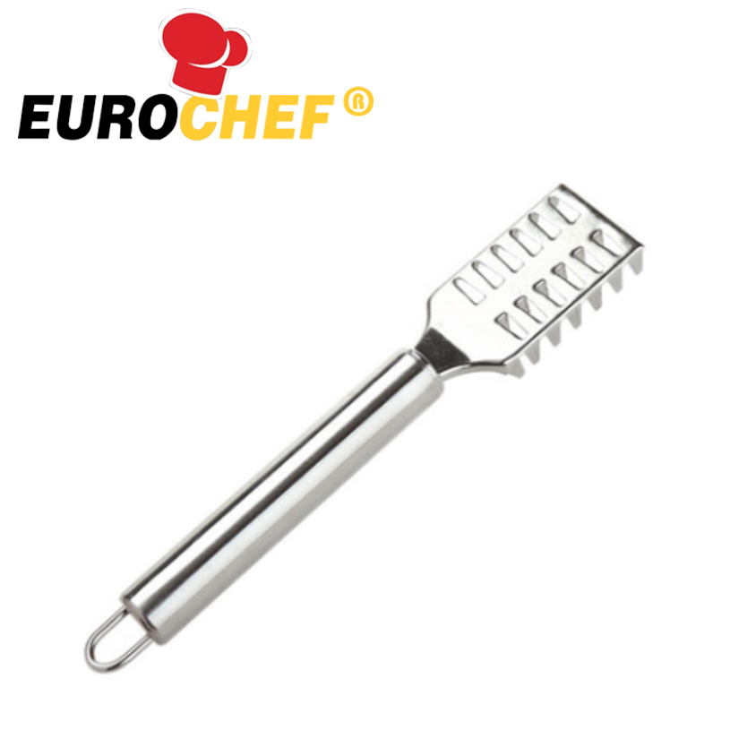 Eurochef by Winland Stainless Steel Fish Scaler Sawtooth Blade Skinner ...