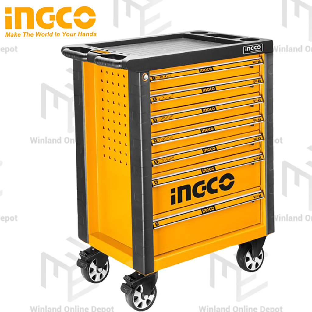 Ingco by Winland Industrial (Empty) Roller Cabinet with 7pcs Drawers ...
