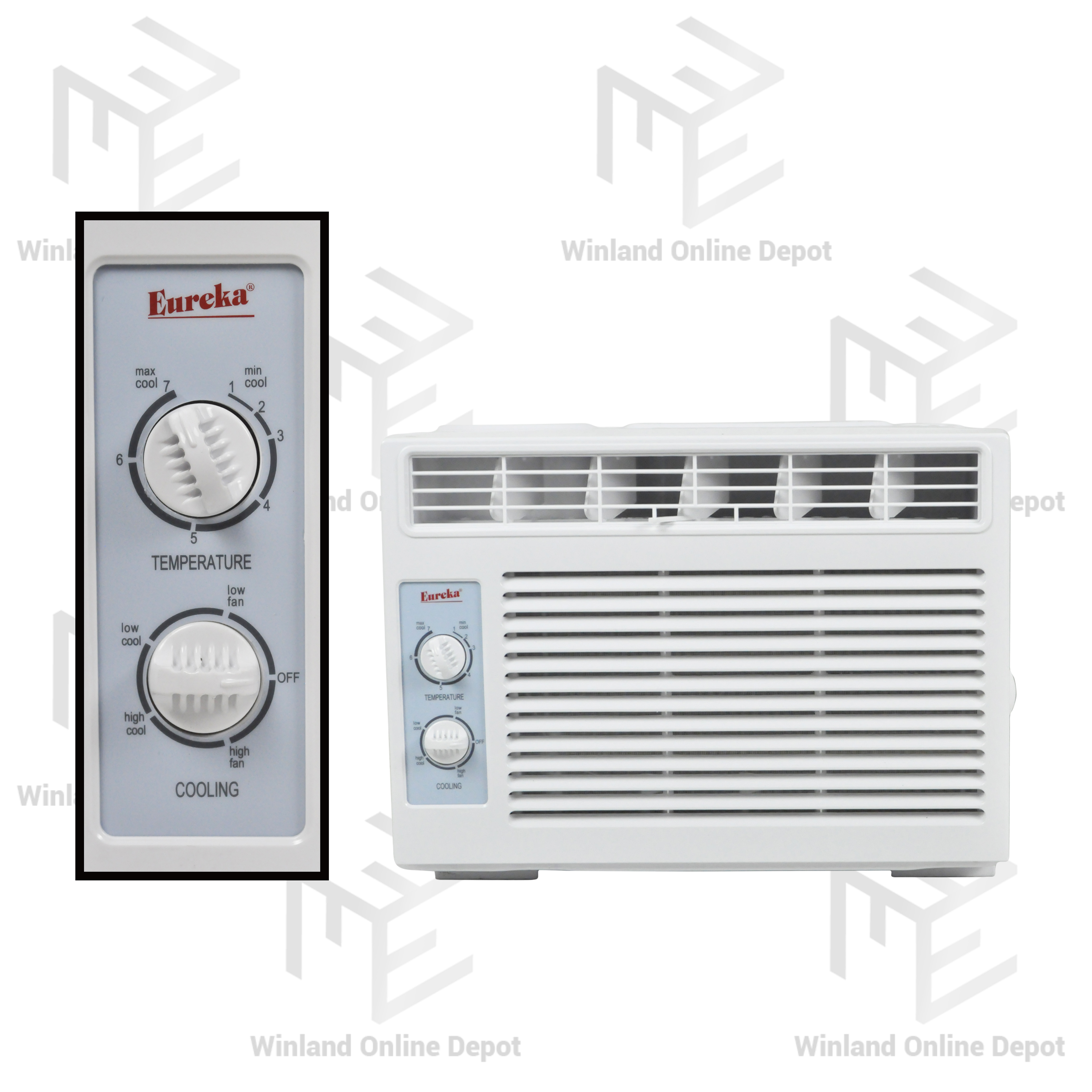 Eureka by Winland Non-Inverter Air Conditioner Window Type (0.6hp ...