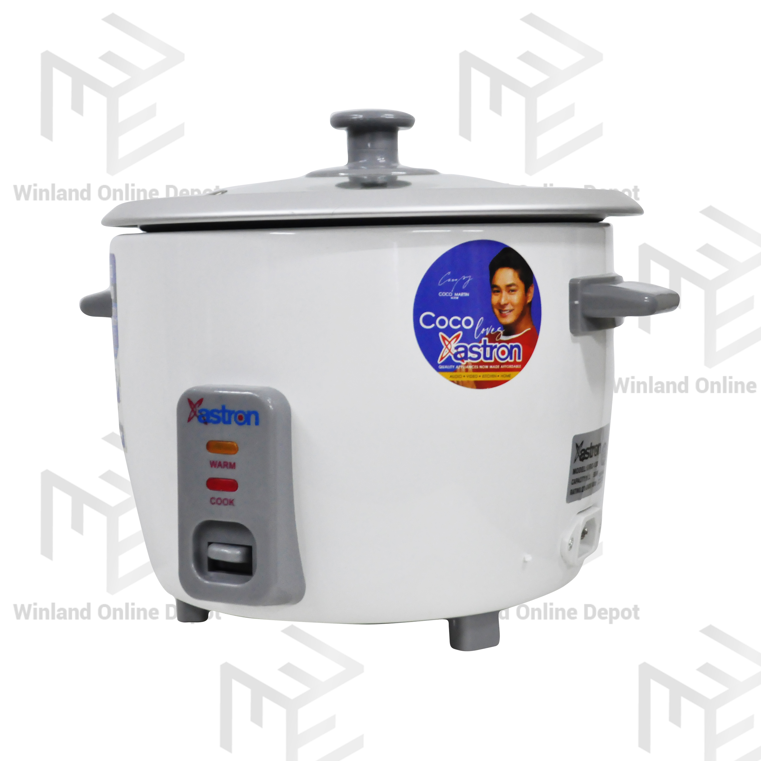 Astron by Winland Automatic Electric Drum Shape Rice Cooker 1.2L | 6 ...