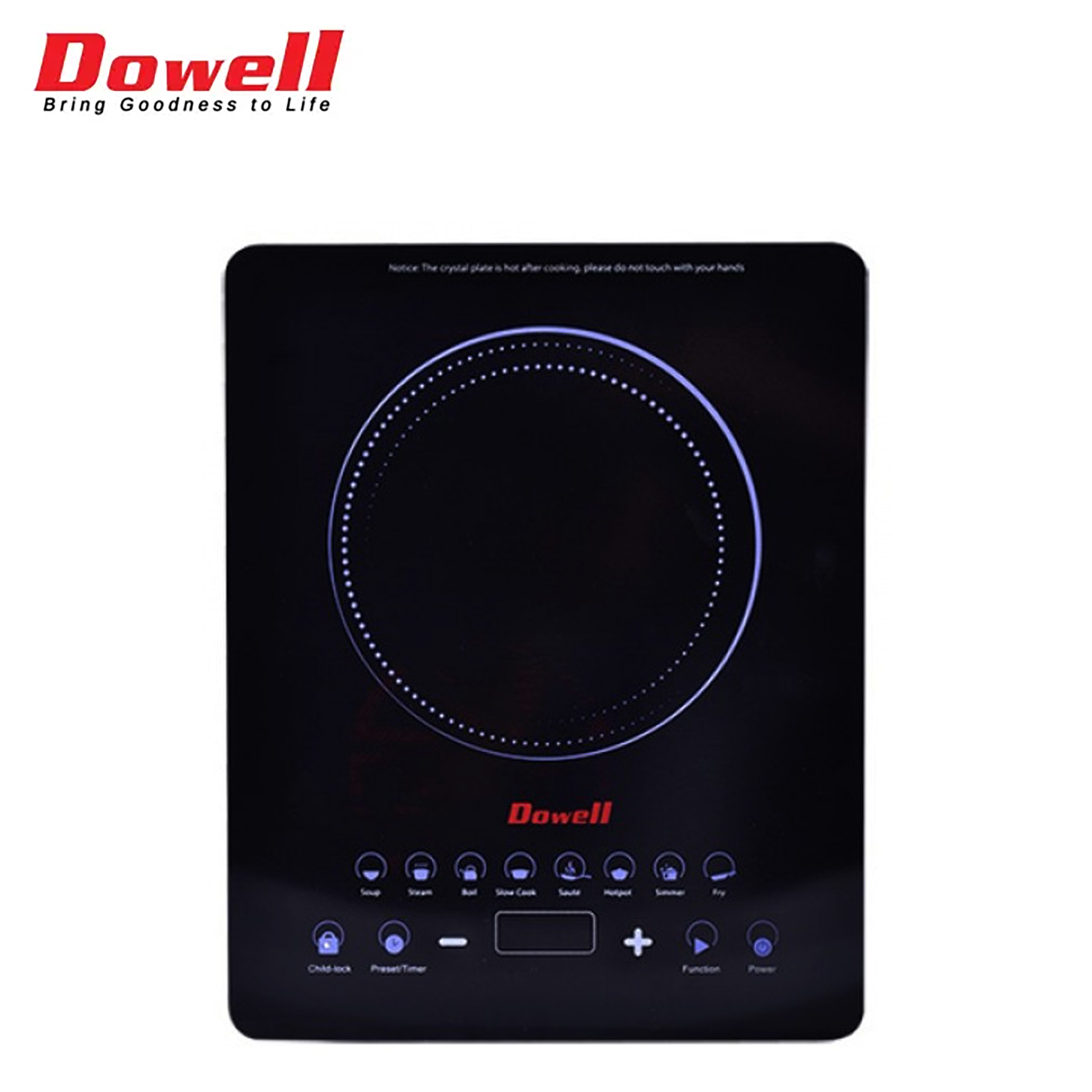 Dowell by Winland Ceramic Glass Hob Electric Induction Stove Induction Cooker 1500 Watts ICE10