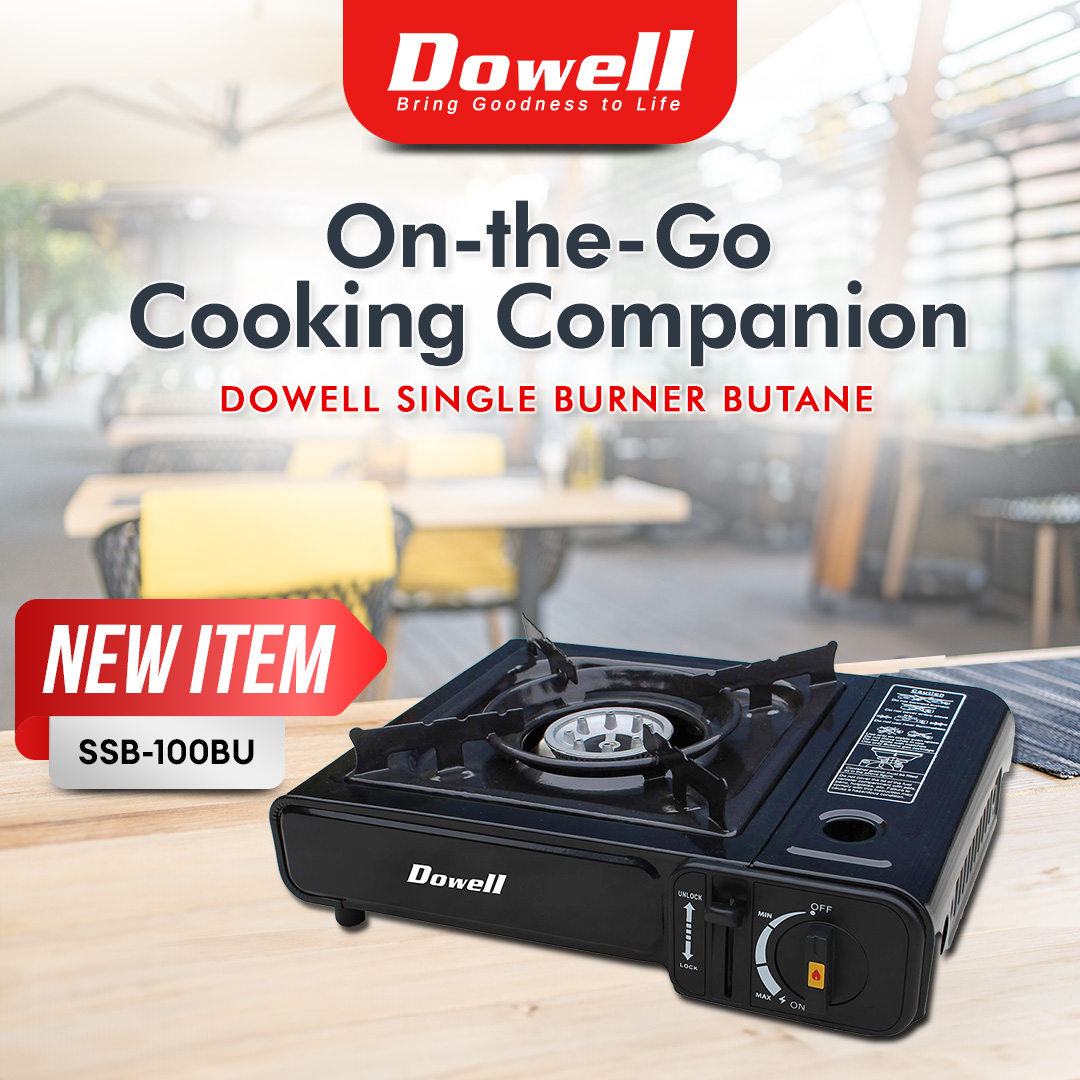 Dowell by Winland Portable Cooker Butane Gas Stove Single Burner ...