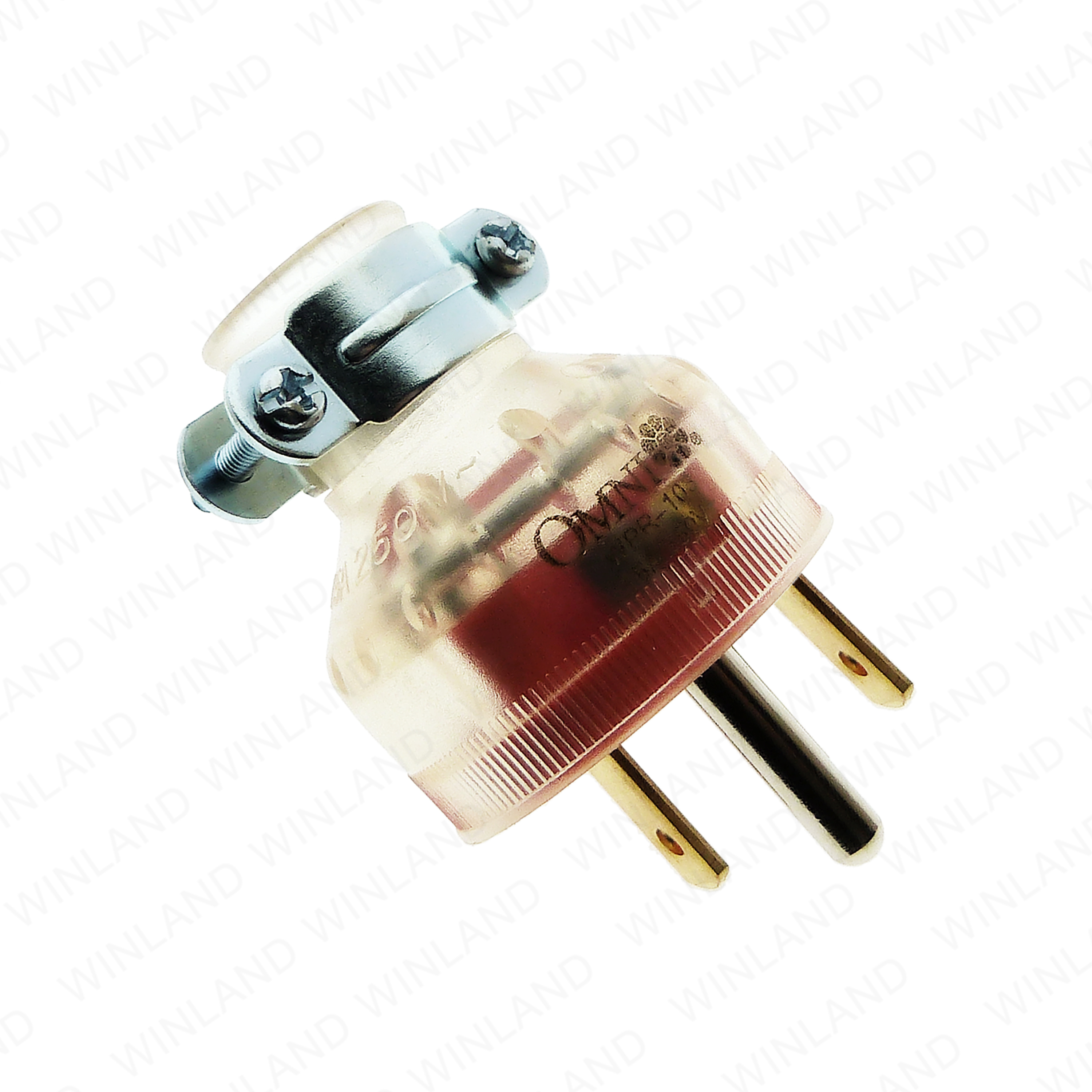 Omni by Winland Heavy Duty Parallel Plug with Grounding 15A 250V ...