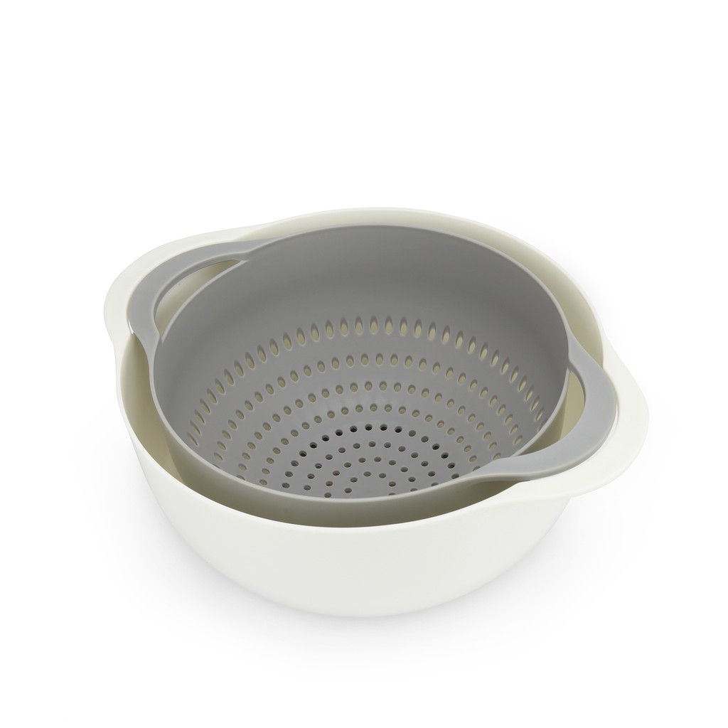 Eurochef by Winland 8pc Mixing Bowl Stackable w/ Colander, Sifter, Bowl