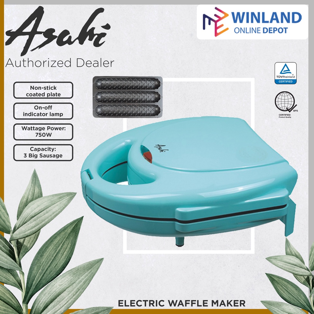 Asahi by Winland Electric Waffle Maker Hotdog Maker HM 013 Lazada PH