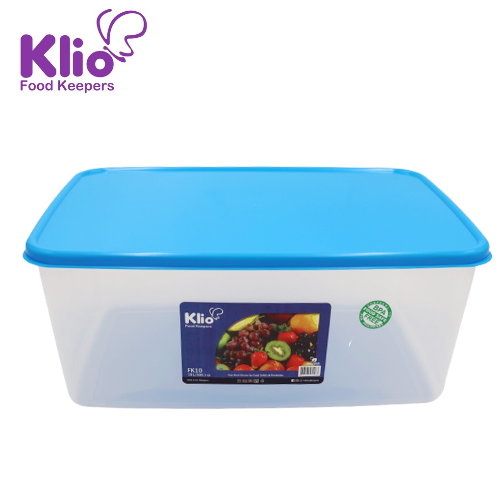 KLIO by Winland Rectangular Stackable Food Keeper Plasticware
