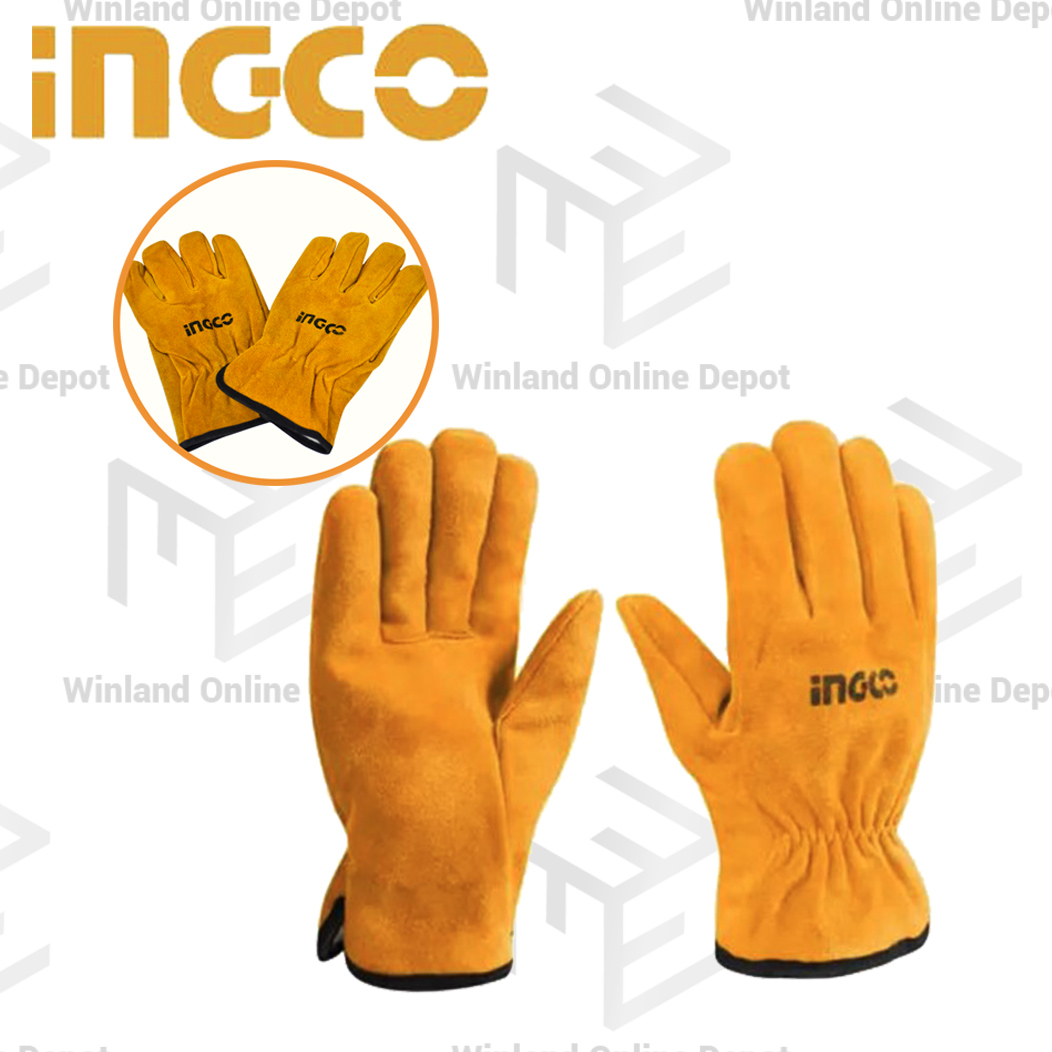 Ingco By Winland Welding Leather Gloves Inch Hgvc Ing Ht Lazada Ph