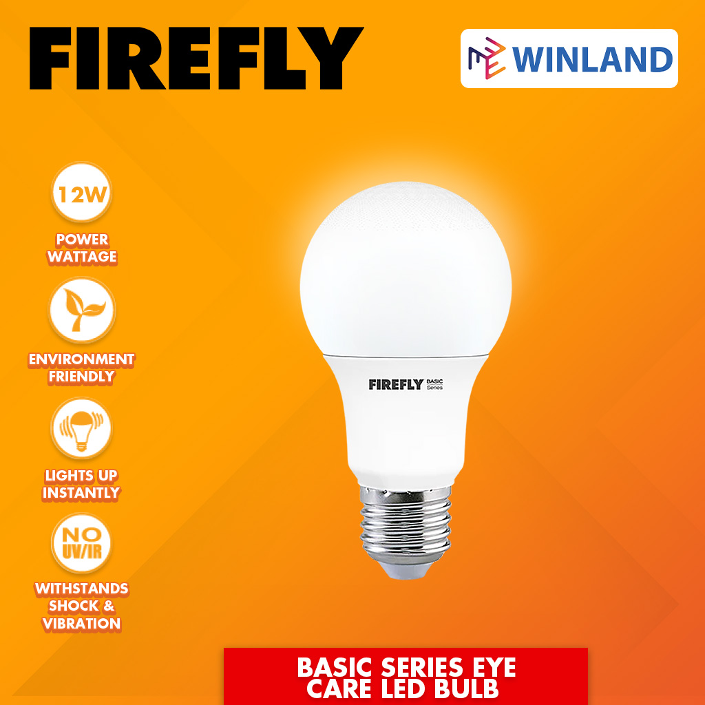 Firefly by Winland Basic Series Eye Care LED Bulb ( 8W-16W / 100-240V ...