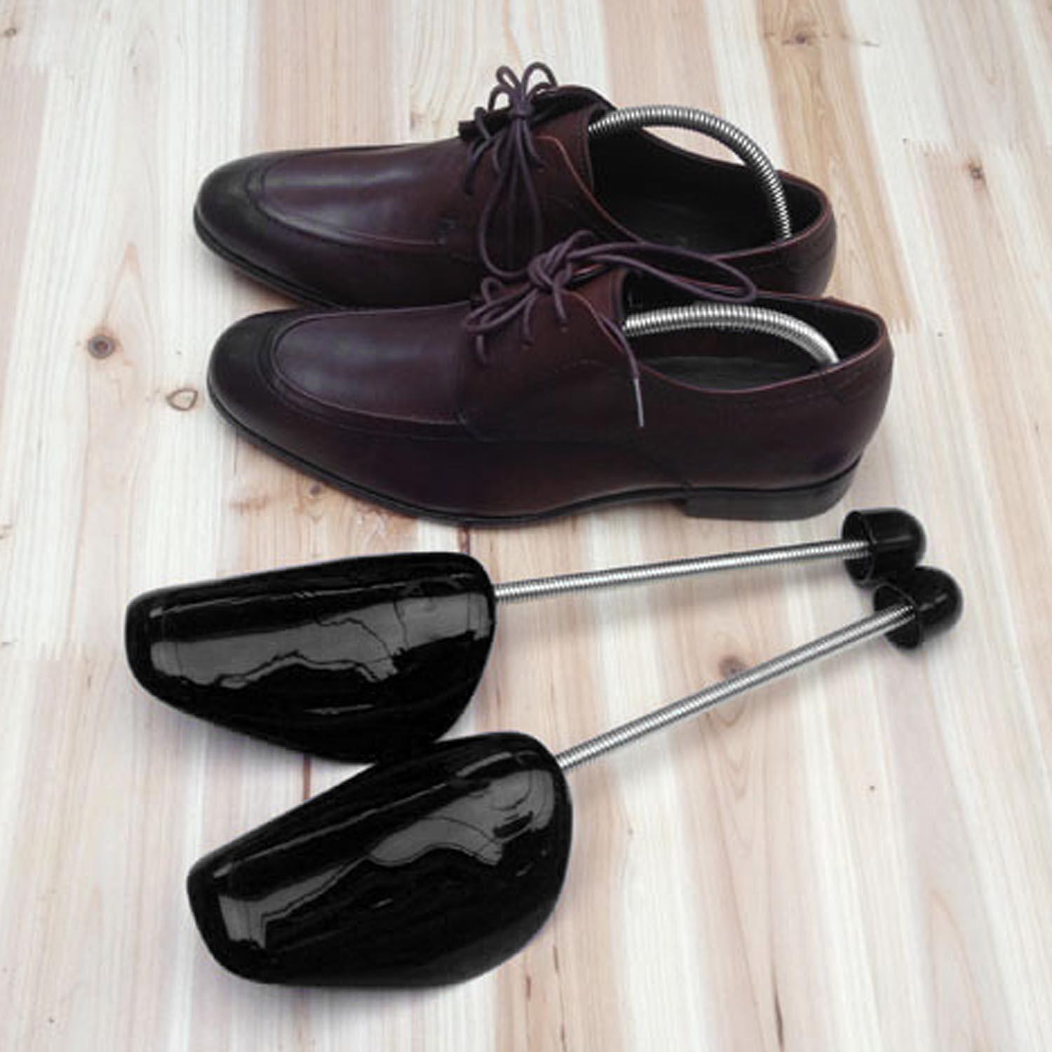 Spring Men CXLE 10Pairs Practical Plastic Adjustable Length Men Tree Shoe Stretcher Boot Holder 