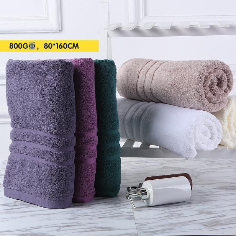 Siêu Chắc 800G 100% Cotton Người Lớn Mềm Mại Hút Nước Khăn Tắm